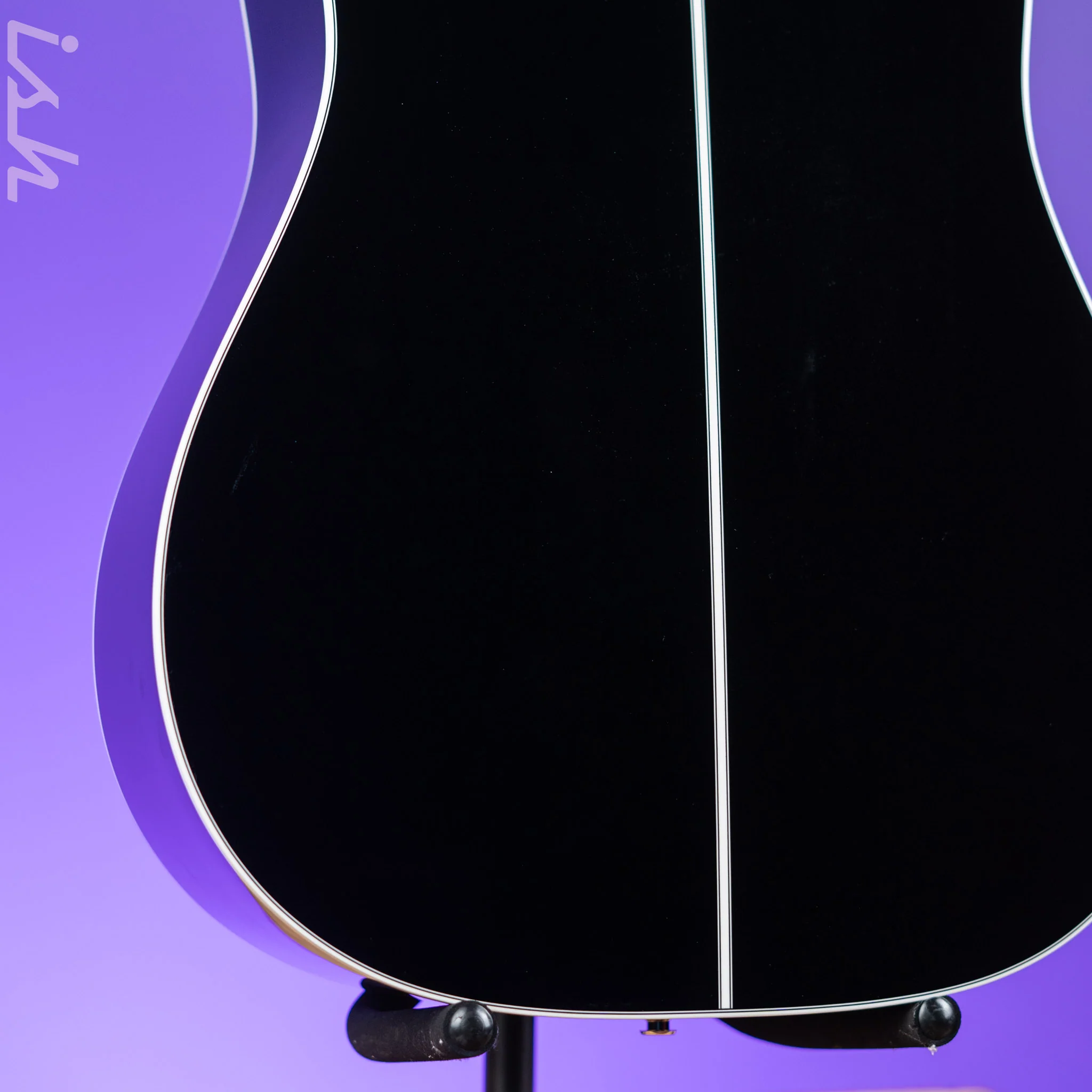 Takamine EF381DX 12-String Acoustic-Electric Gloss Black - Image 9