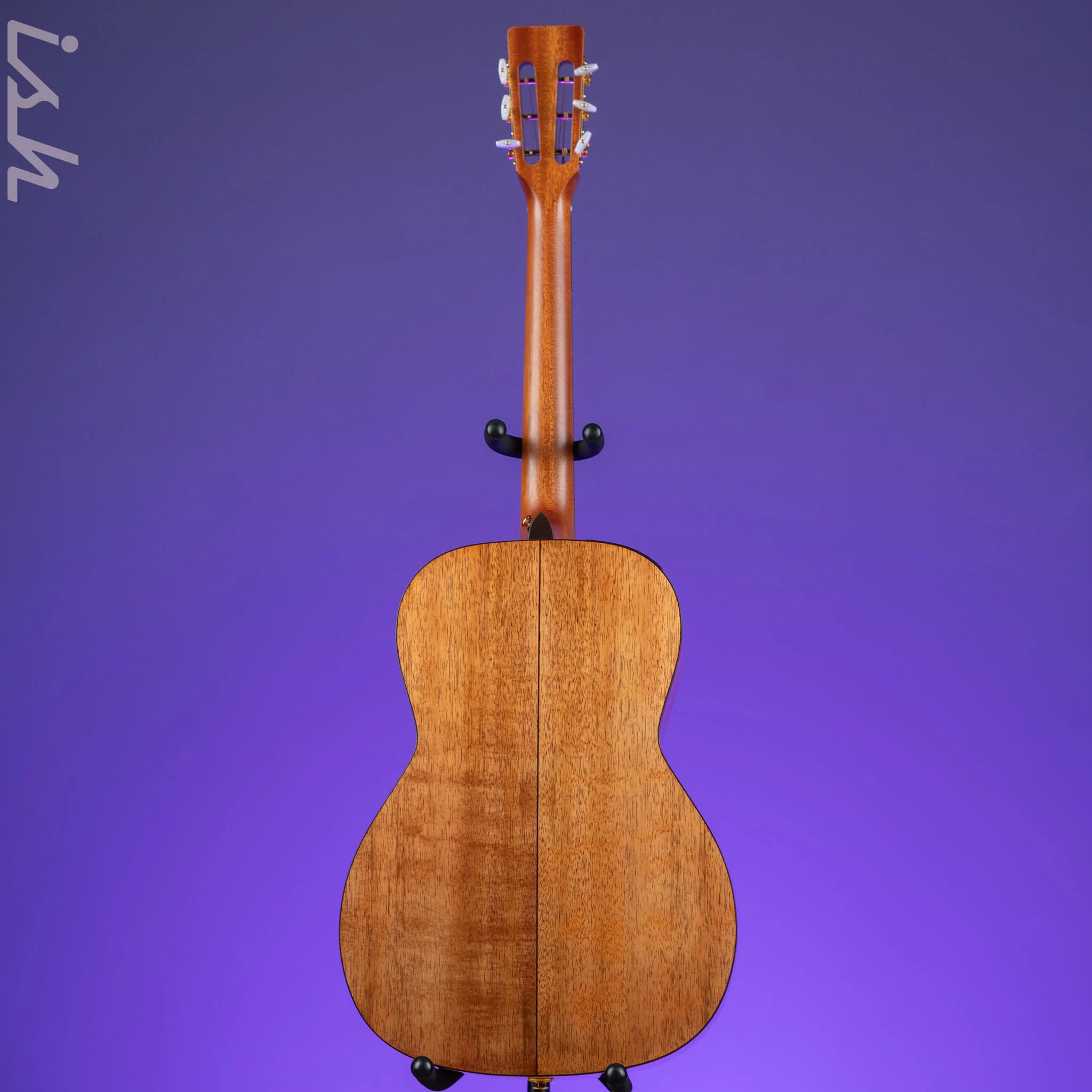 Takamine EF407 New Yorker Parlor Acoustic-Electric Guitar Natural - Image 7