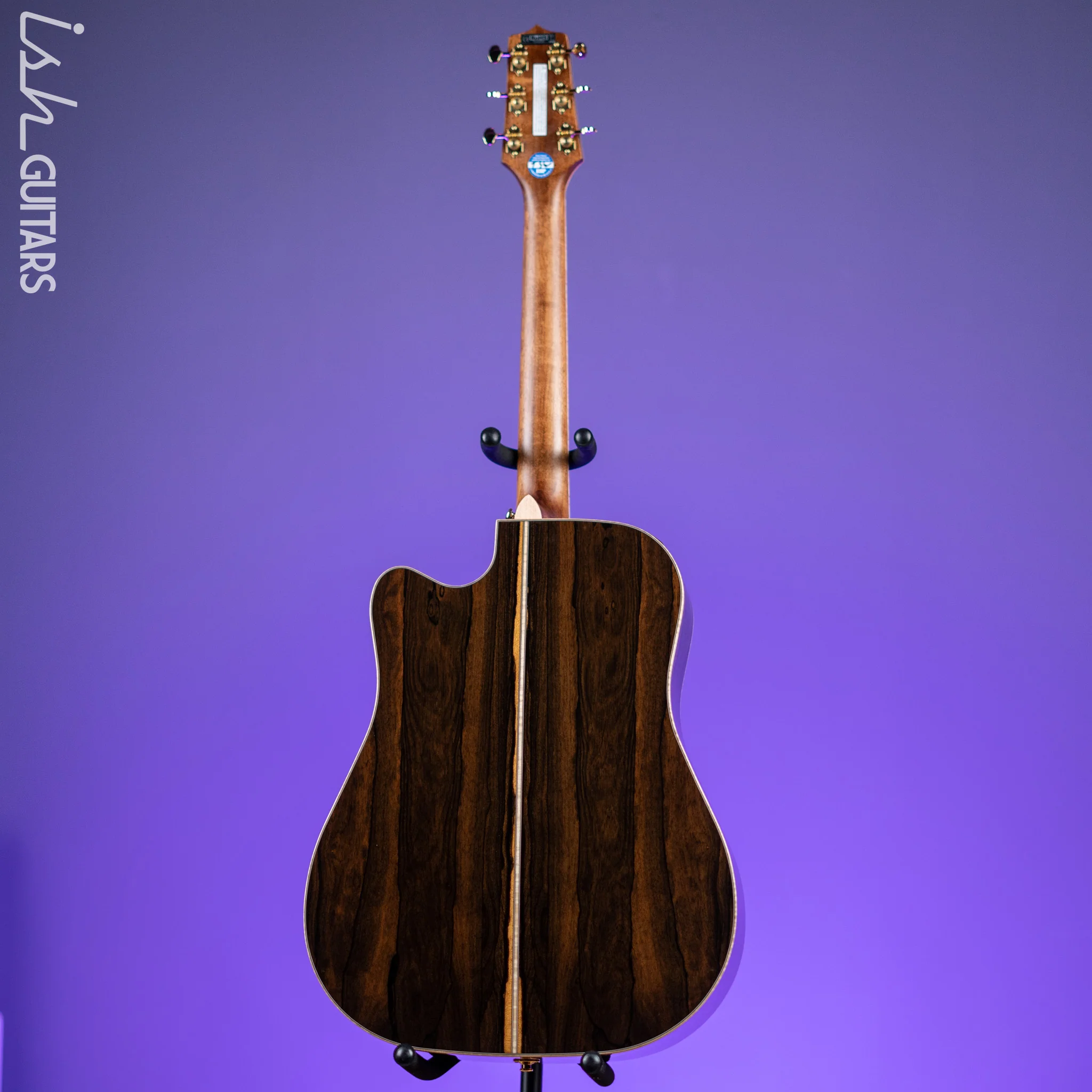 Takamine GD90CE-ZC Dreadnought Acoustic-Electric Guitar Ziricote Natural Demo - Image 7