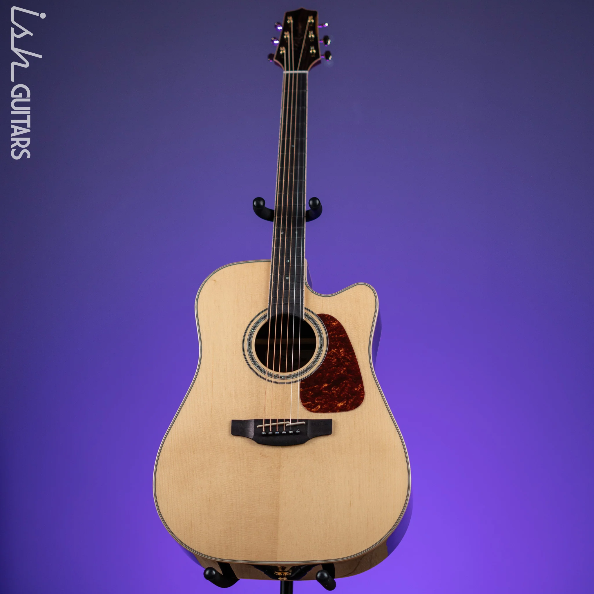Takamine GD90CE-ZC Dreadnought Acoustic-Electric Guitar Ziricote Natural Demo - Image 3