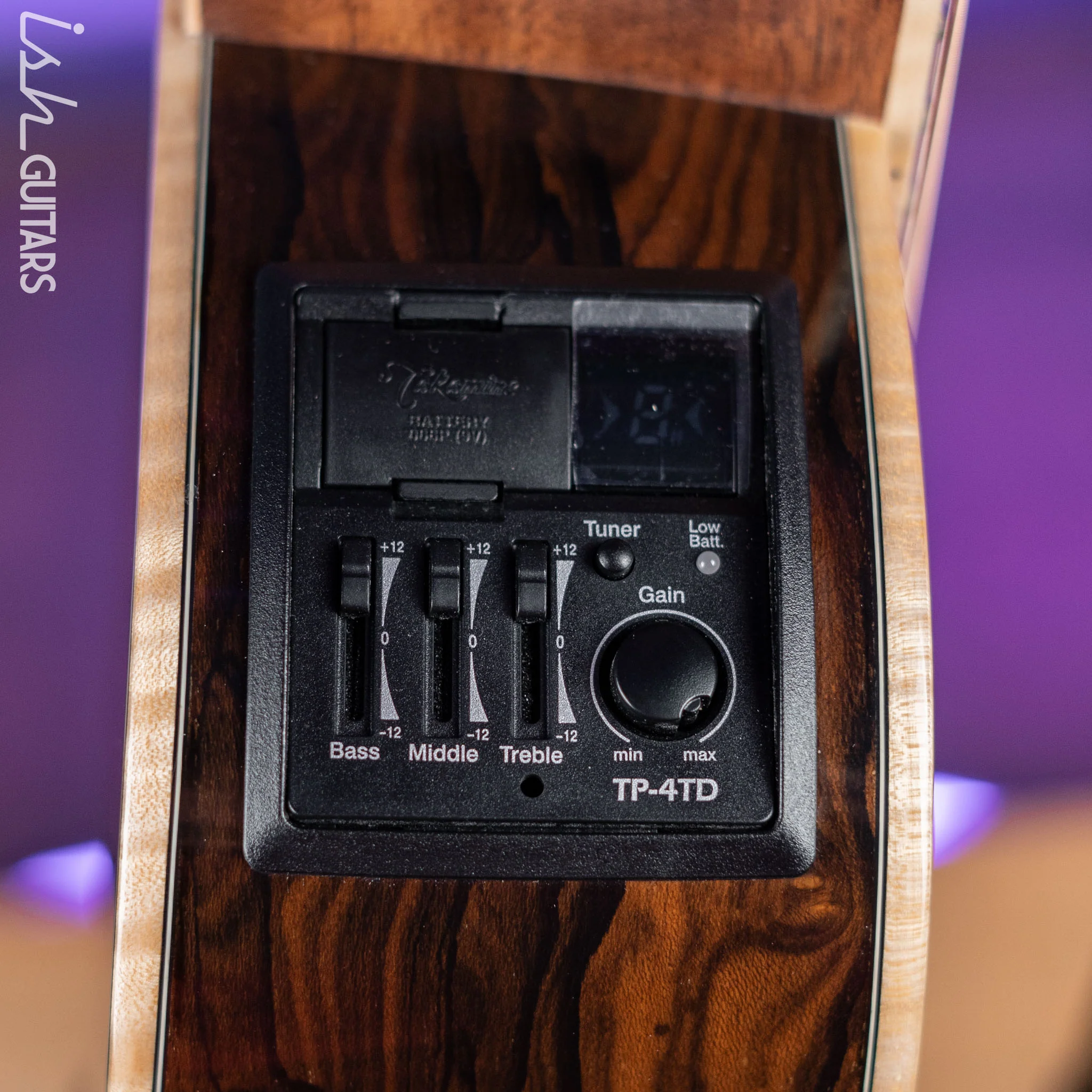 Takamine GD90CE-ZC Dreadnought Acoustic-Electric Guitar Ziricote Natural Demo - Image 12