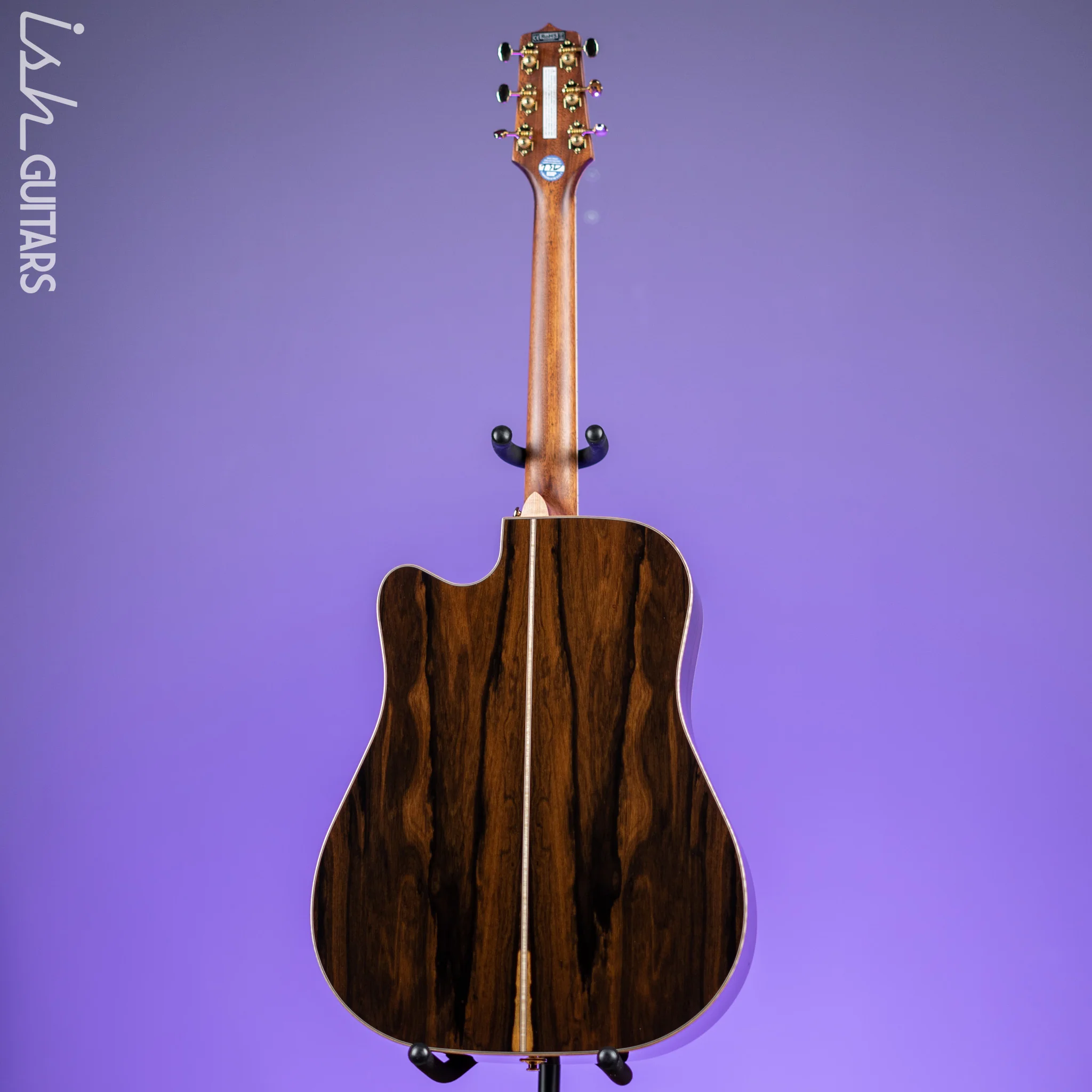Takamine GD90CE-ZC Dreadnought Acoustic-Electric Guitar Ziricote Natural Demo - Image 7
