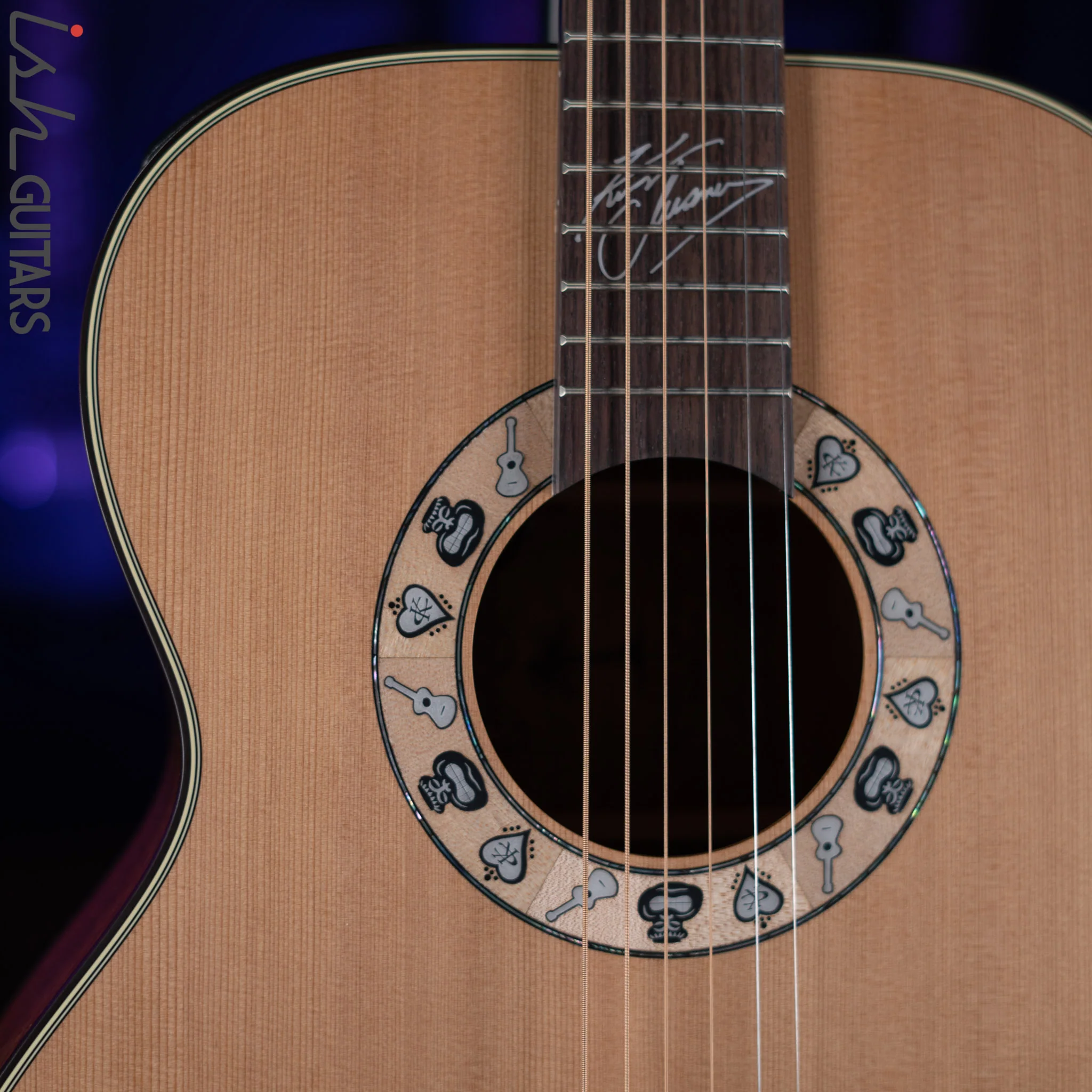 Takamine KC70 Kenny Chesney Signature Model Natural - Image 4
