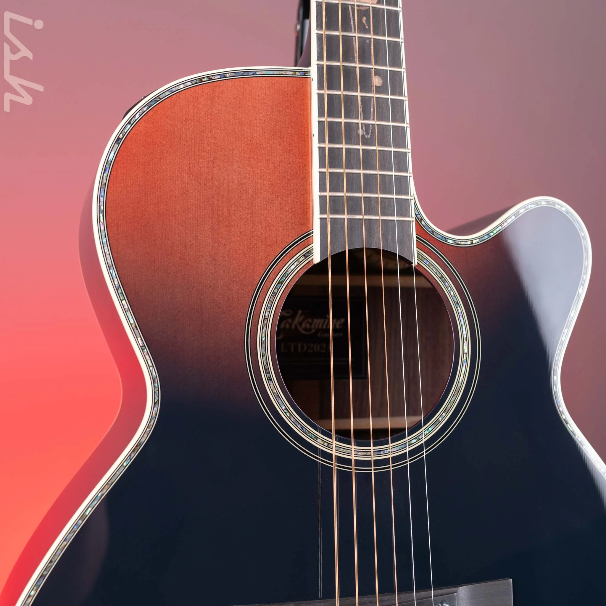 Takamine LTD2024 Solar System Limited Edition Penumbra Blue - Image 4