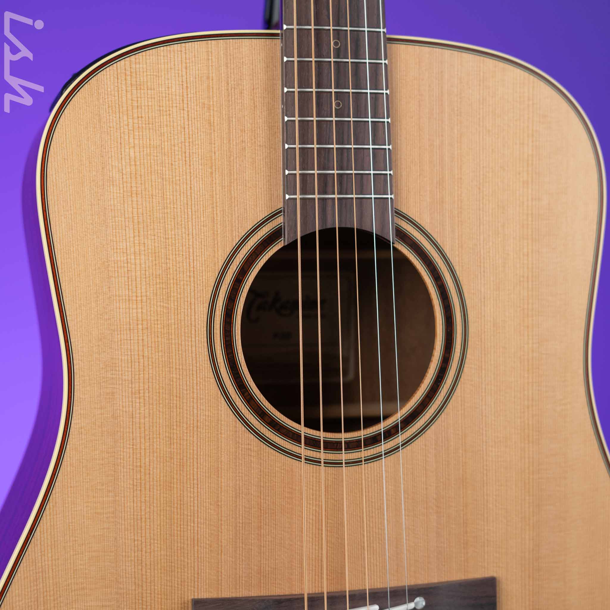 Takamine P3D Dreadnought Acoustic-Electric Guitar Natural Satin Demo - Image 3