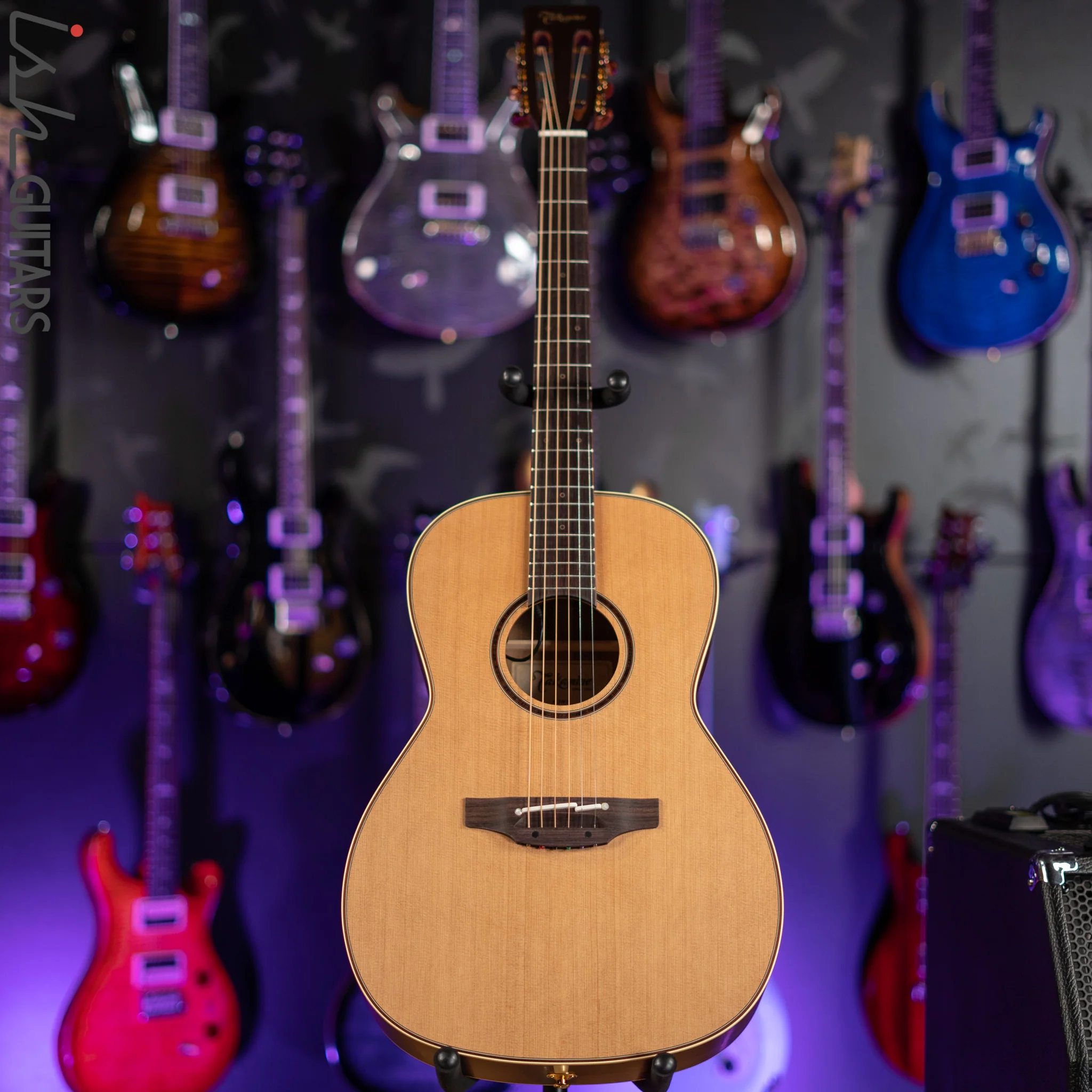 Takamine P3NY Acoustic-Electric Guitar Natural Satin Cedar - Image 3
