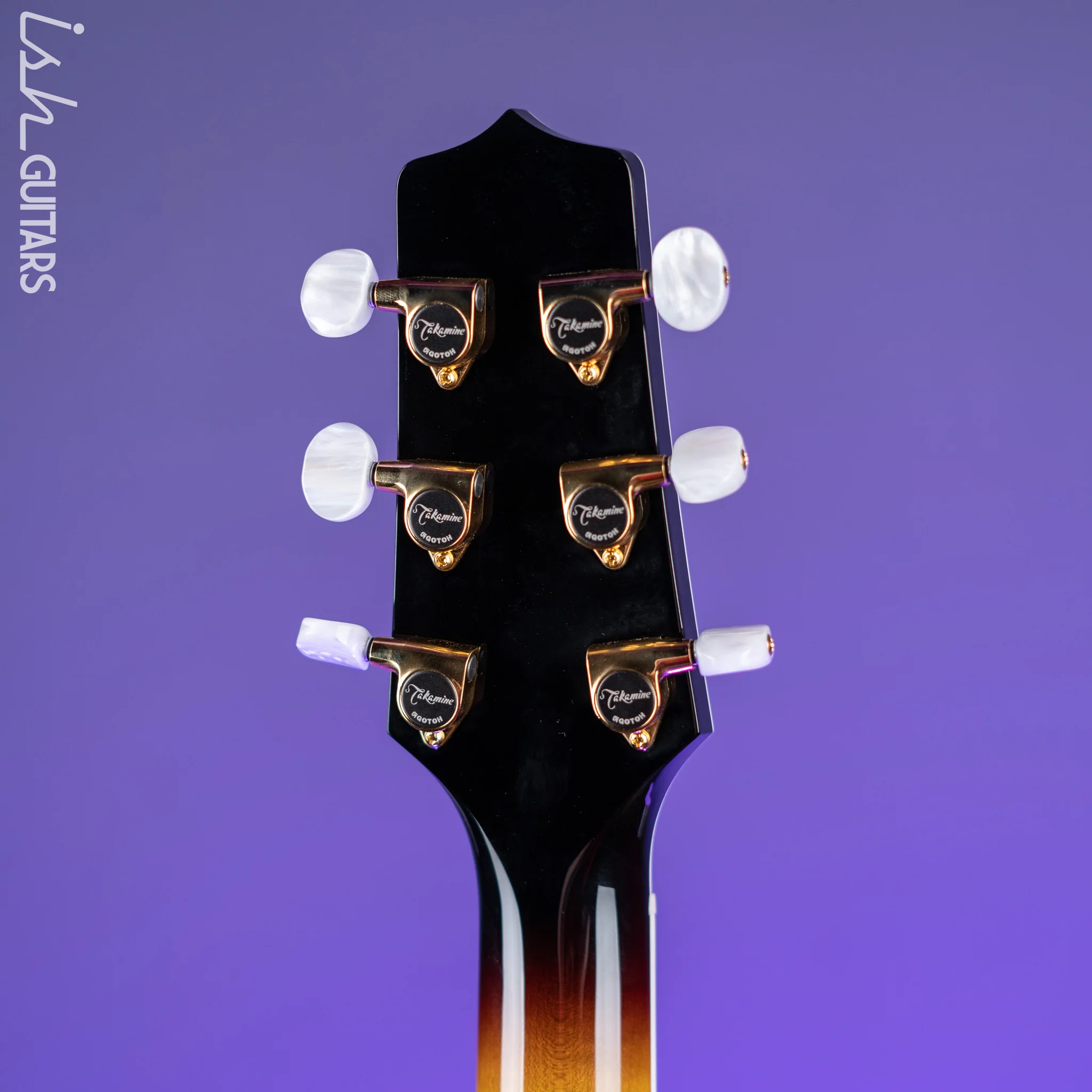 Takamine P6JC Jumbo Acoustic-Electric Guitar Brown Sunburst Gloss Demo - Image 10