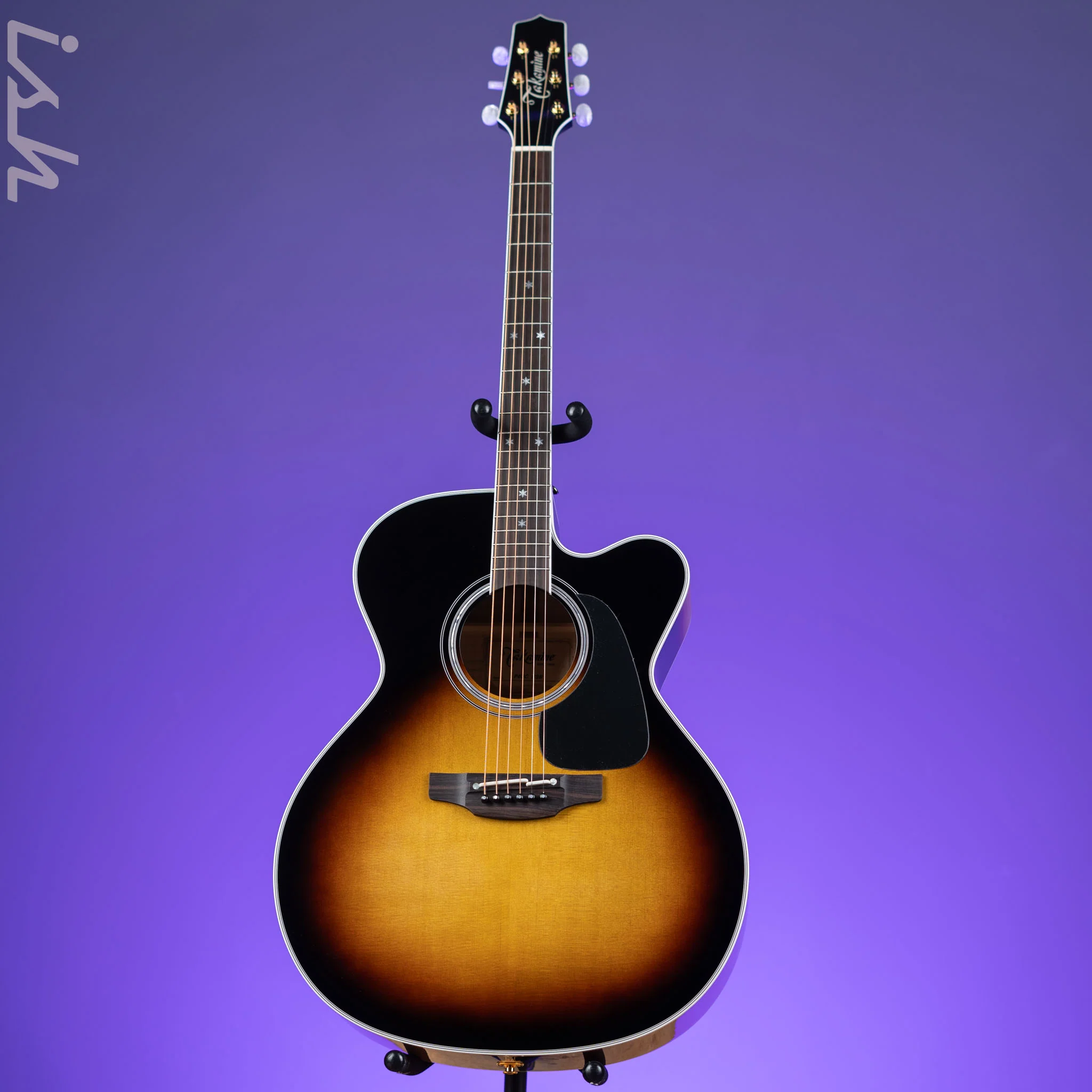 Takamine P6JC Pro Series Jumbo Acoustic-Electric Brown Sunburst Gloss Demo - Image 2