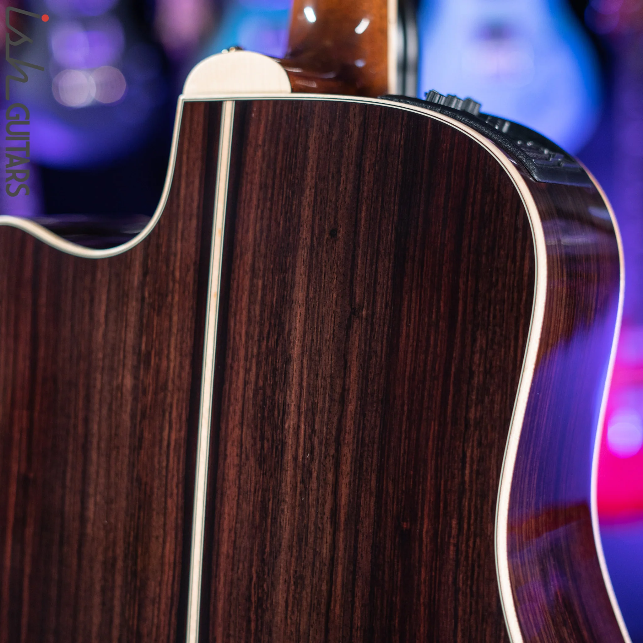 Takamine P7DC Dreadnought Acoustic Guitar Natural - Image 10