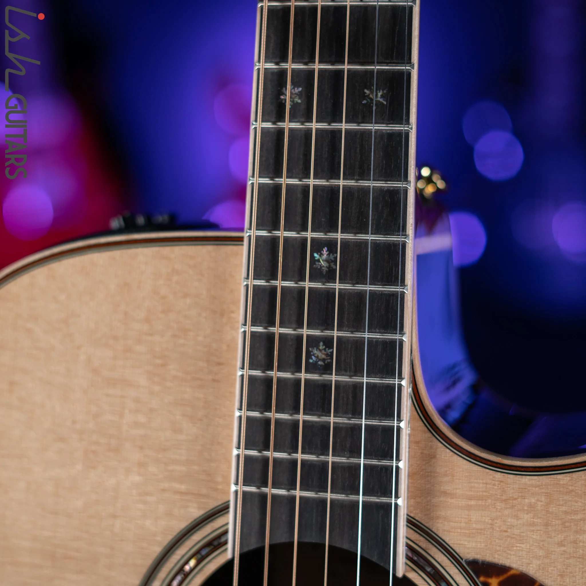 Takamine P7DC Dreadnought Acoustic Guitar Natural - Image 5
