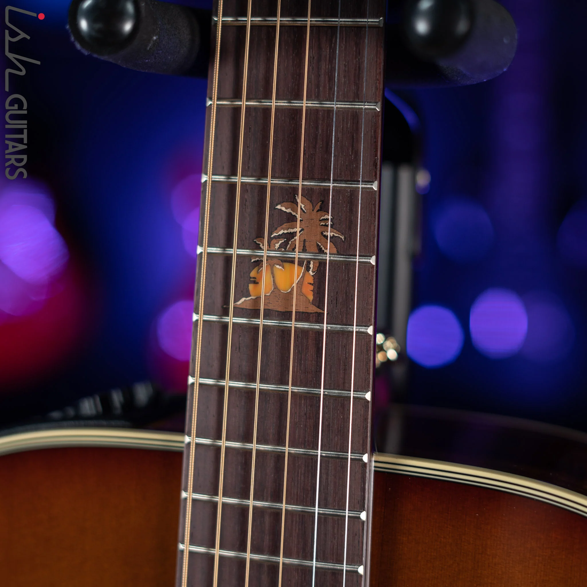 Takamine TF77-PT Orchestra Acoustic-Electric Guitar Tobacco Sunburst - Image 5