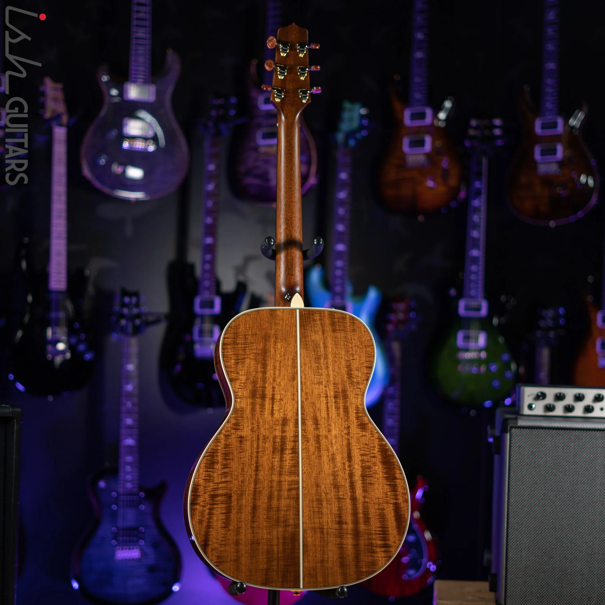 Takamine TF77-PT Orchestra Acoustic-Electric Guitar Tobacco Sunburst - Image 8