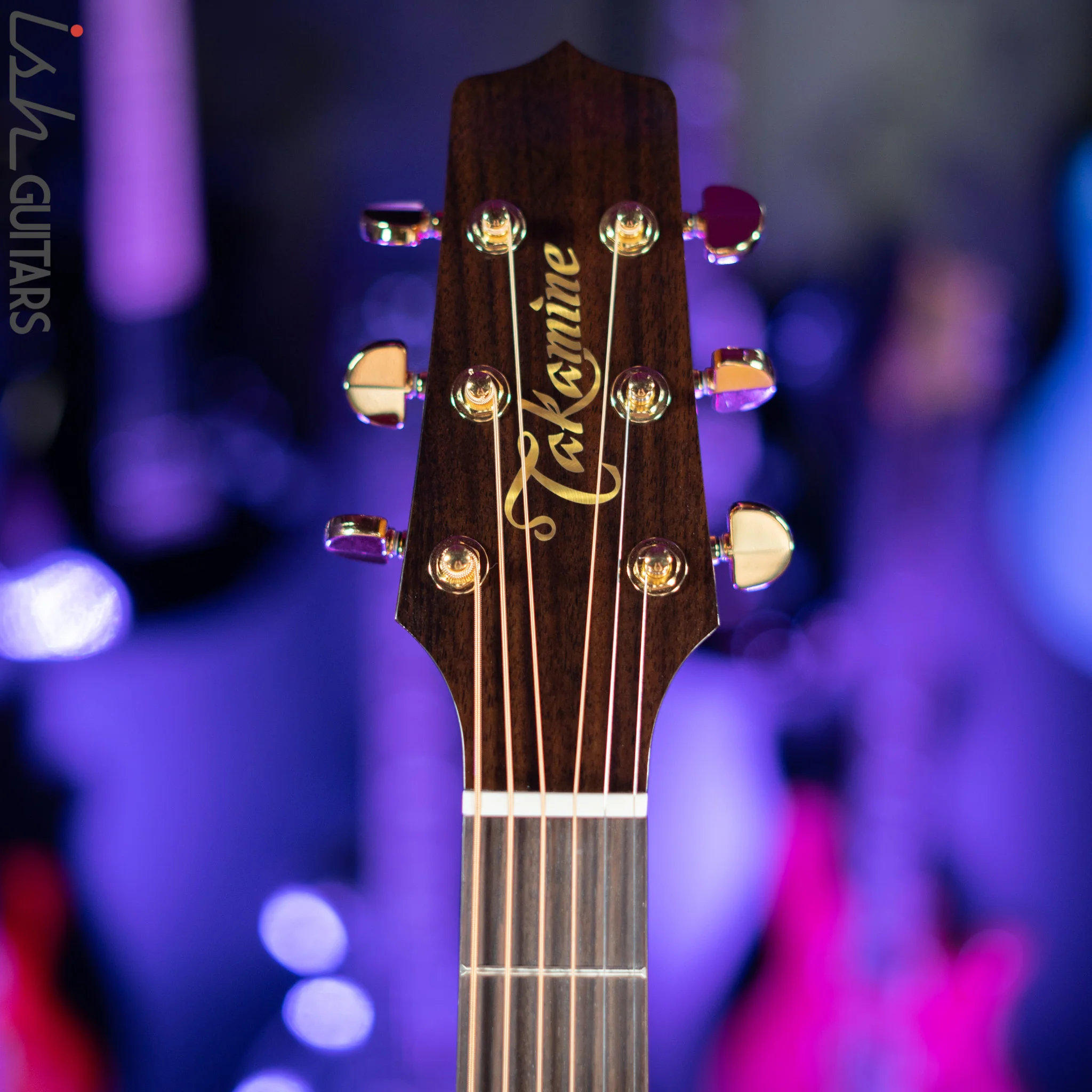 Takamine P5DC Dreadnought Acoustic-Electric Guitar Natural - Image 5