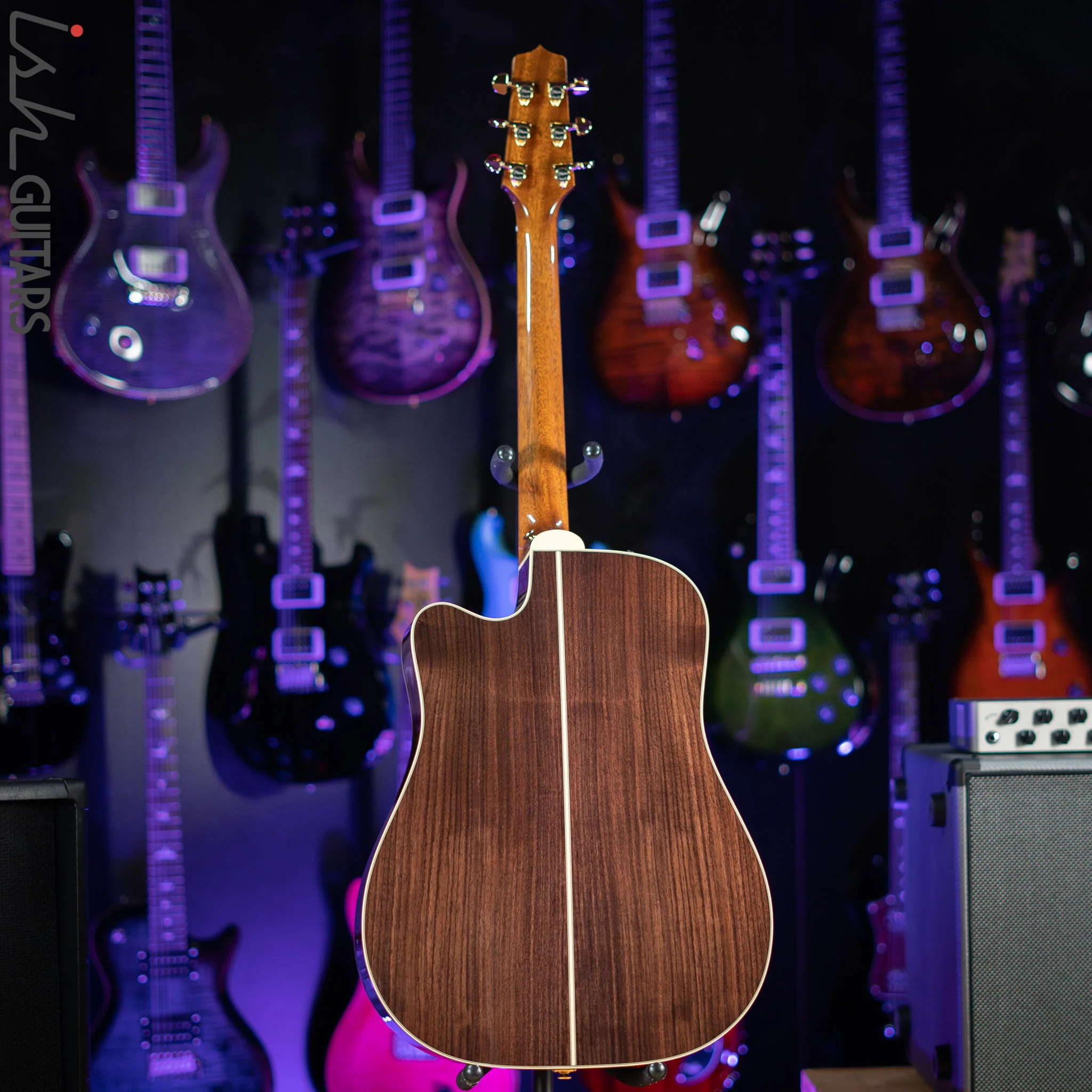 Takamine P5DC Dreadnought Acoustic-Electric Guitar Natural - Image 6