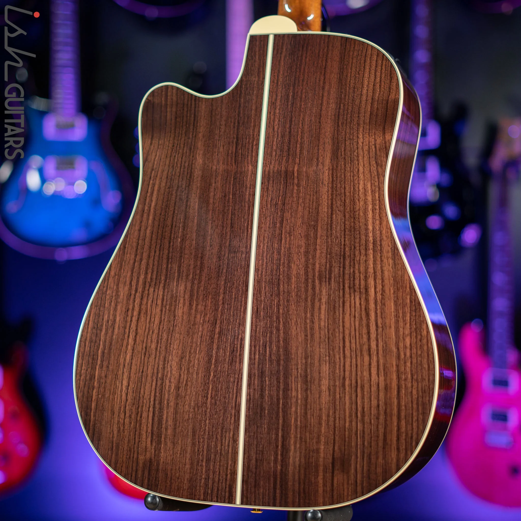 Takamine P5DC Dreadnought Acoustic-Electric Guitar Natural - Image 7