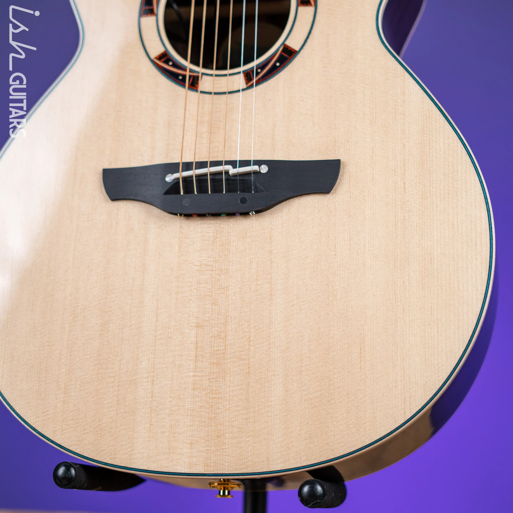 Takamine TSF48C Santa Fe NEX Acoustic-Electric Guitar Natural - Image 4