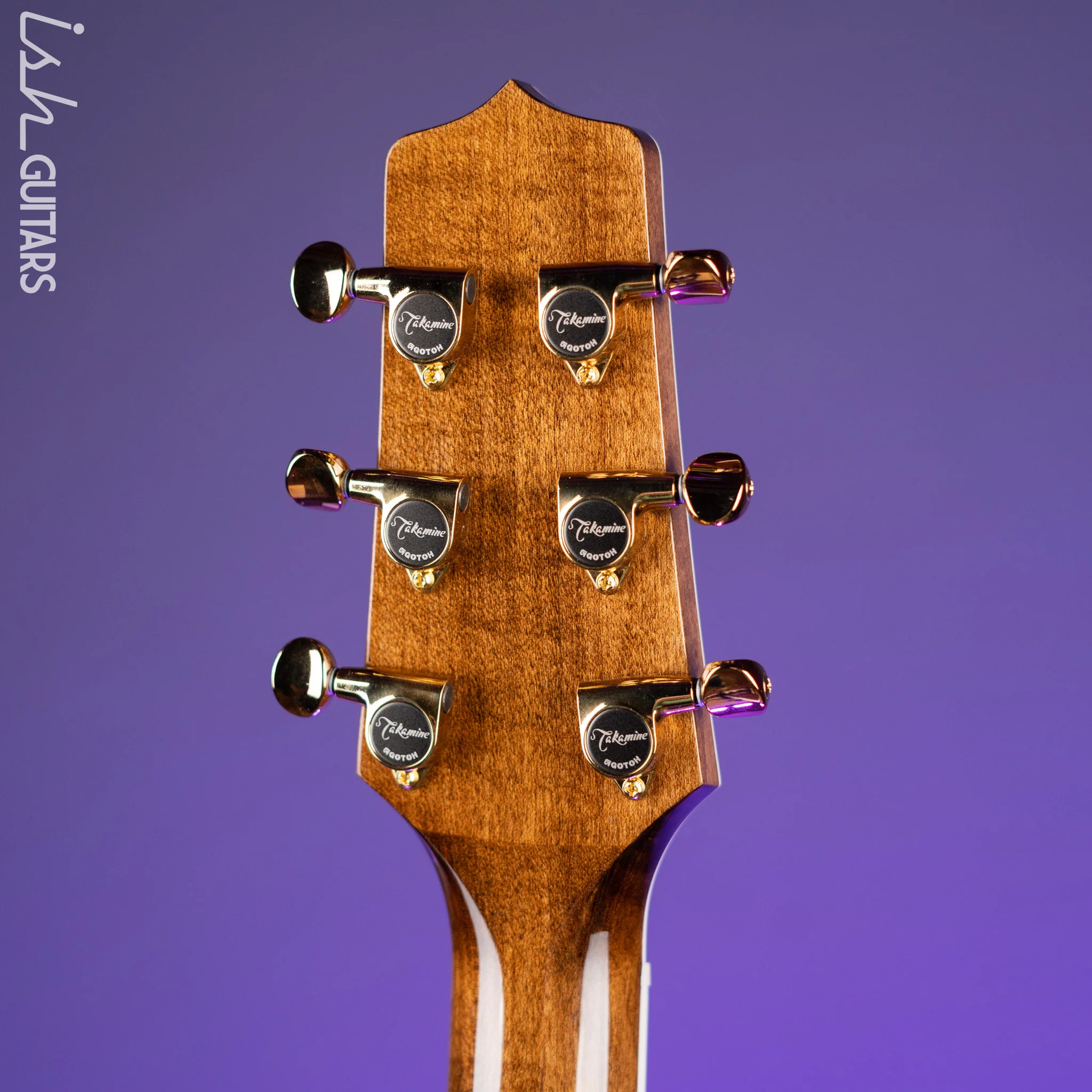 Takamine TSP100 Acoustic-Electric Guitar Gloss Vintage Tobacco - Image 10