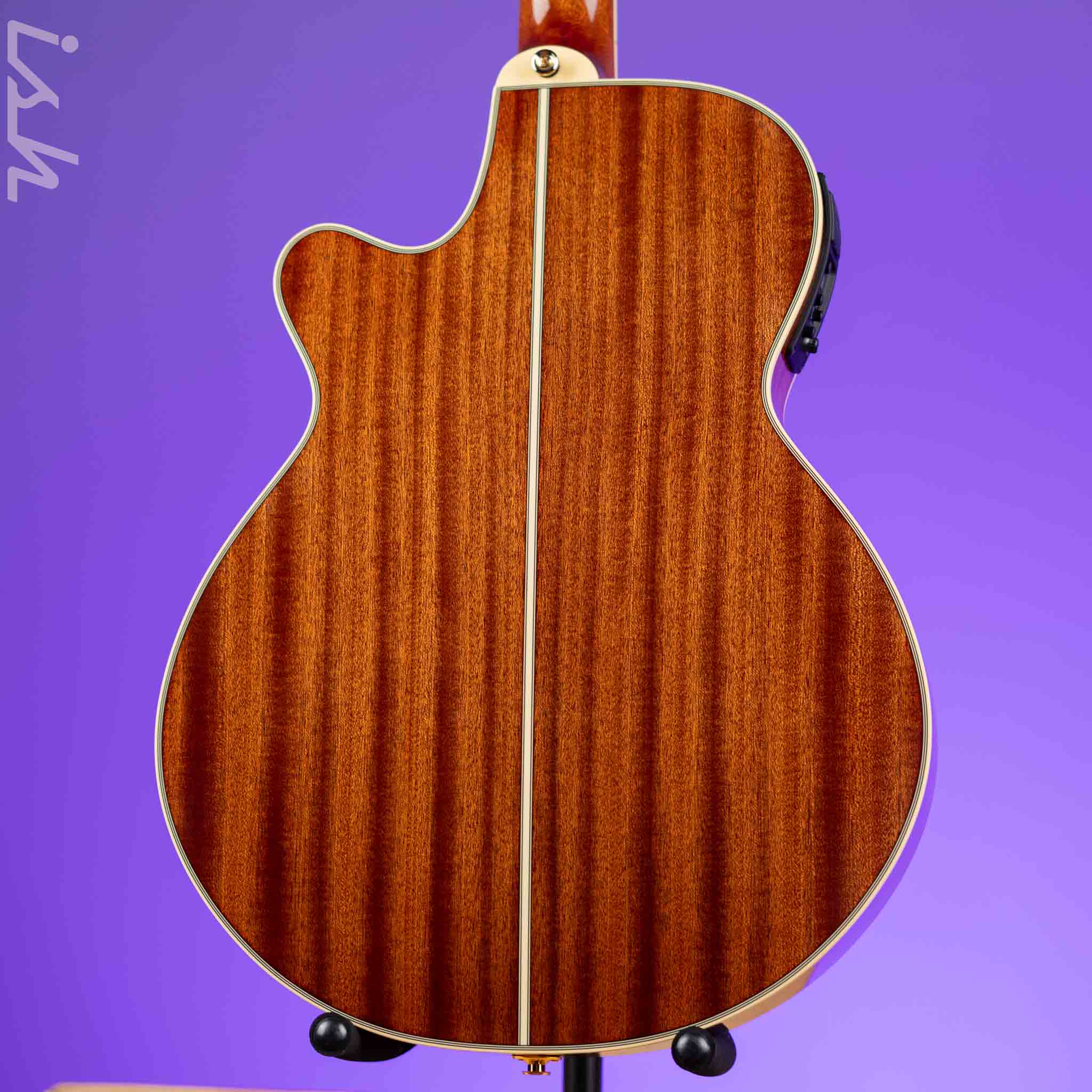 Takamine TSP138C Thinline Acoustic-Electric Guitar Natural - Image 8