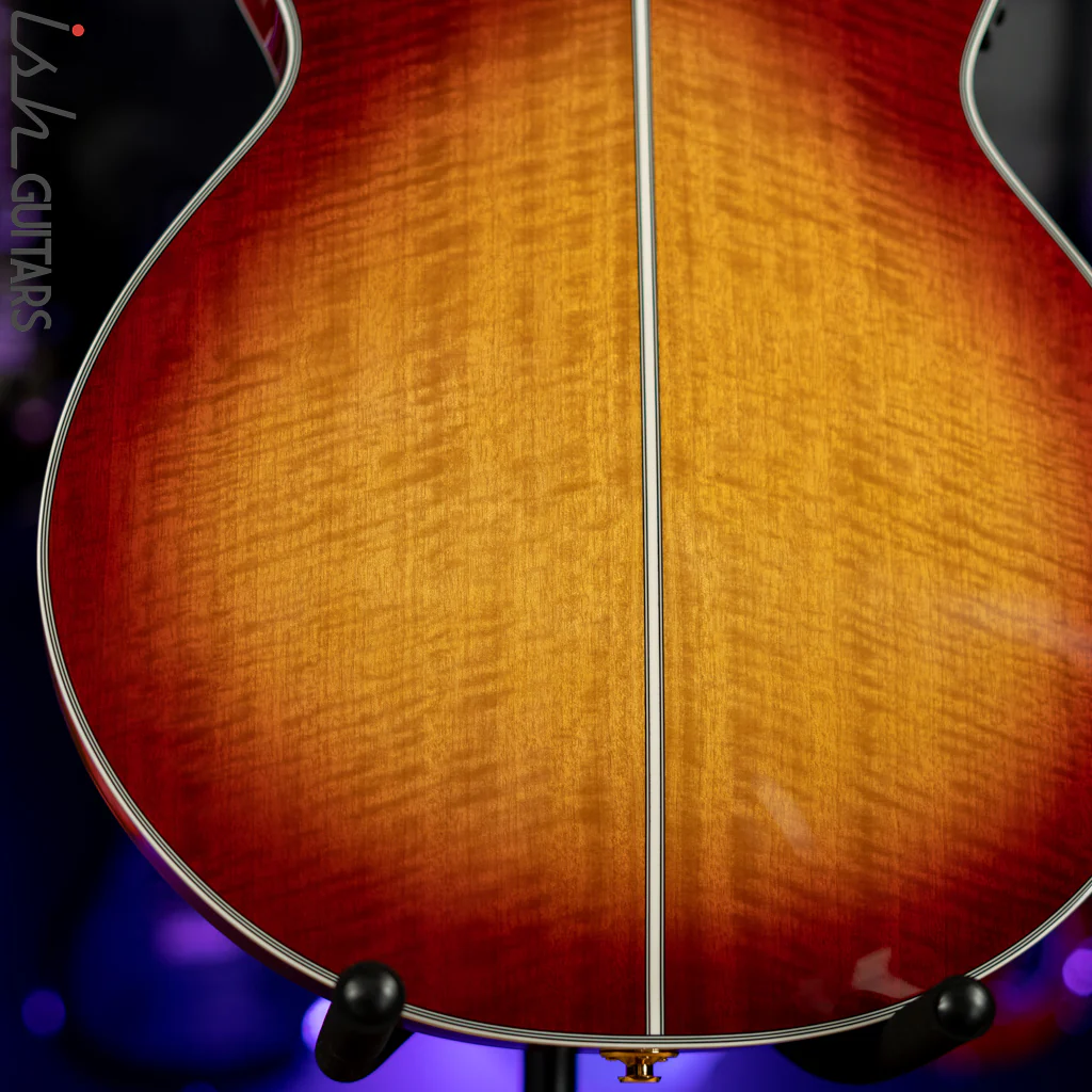 Takamine TSP178AC Acoustic-Electric Guitar Faded Cherry Burst - Image 10