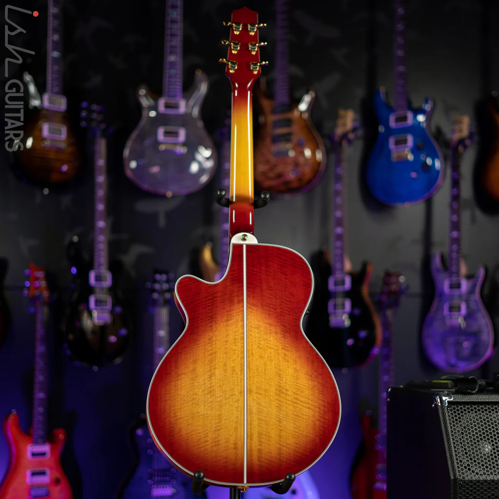 Takamine TSP178AC Acoustic-Electric Guitar Faded Cherry Burst - Image 7