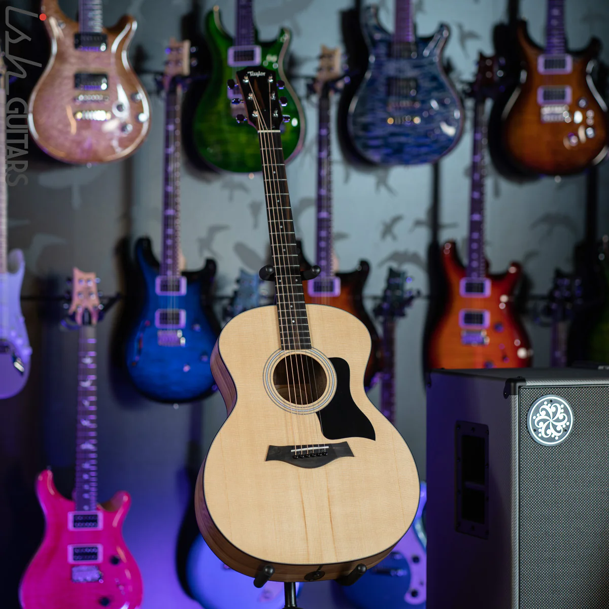 2021 Taylor 114e Acoustic-Electric Guitar - Natural Sitka Spruce - Image 2