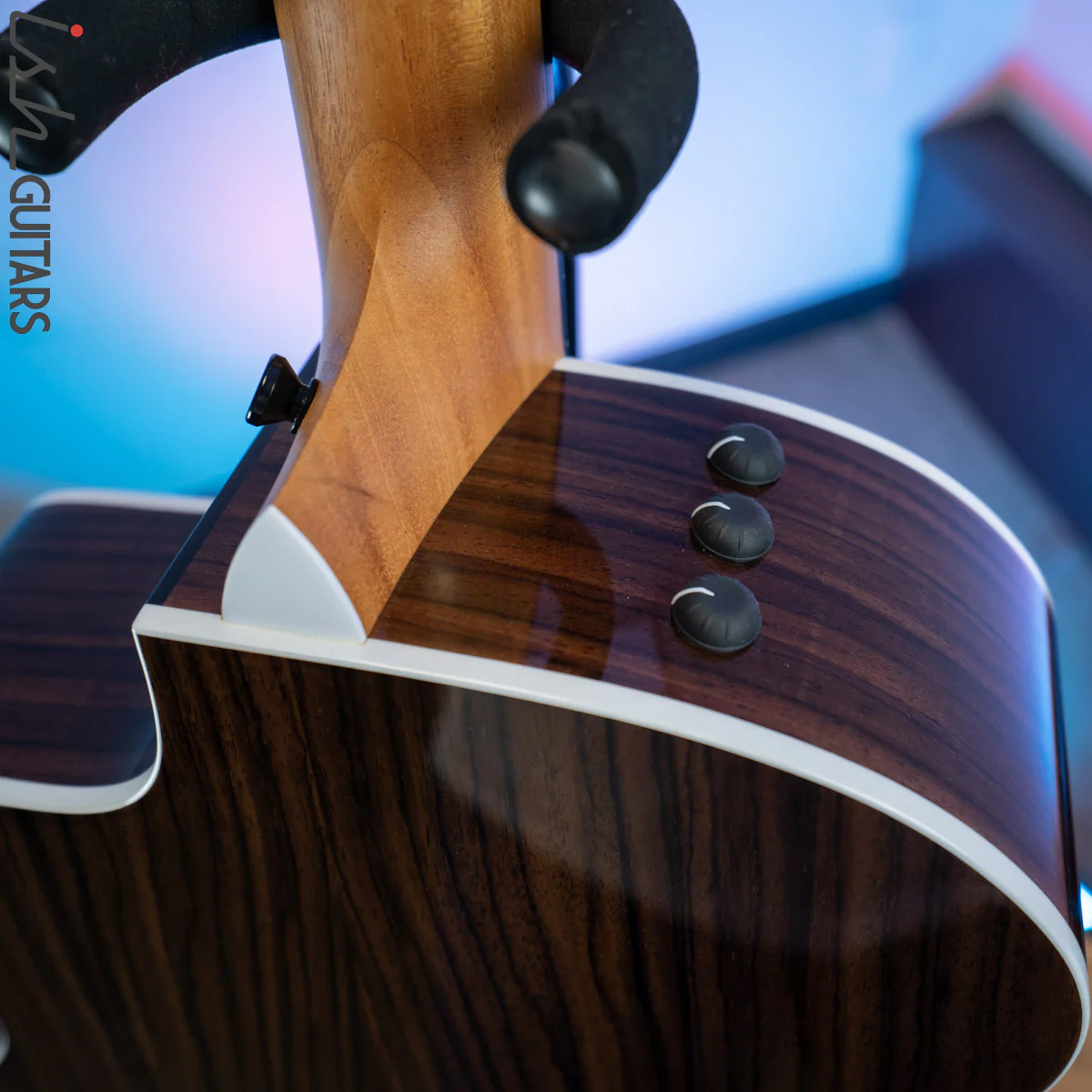 Taylor 214ce-SB DLX Grand Auditorium Sitka Spruce/Rosewood Sunburst - Image 6