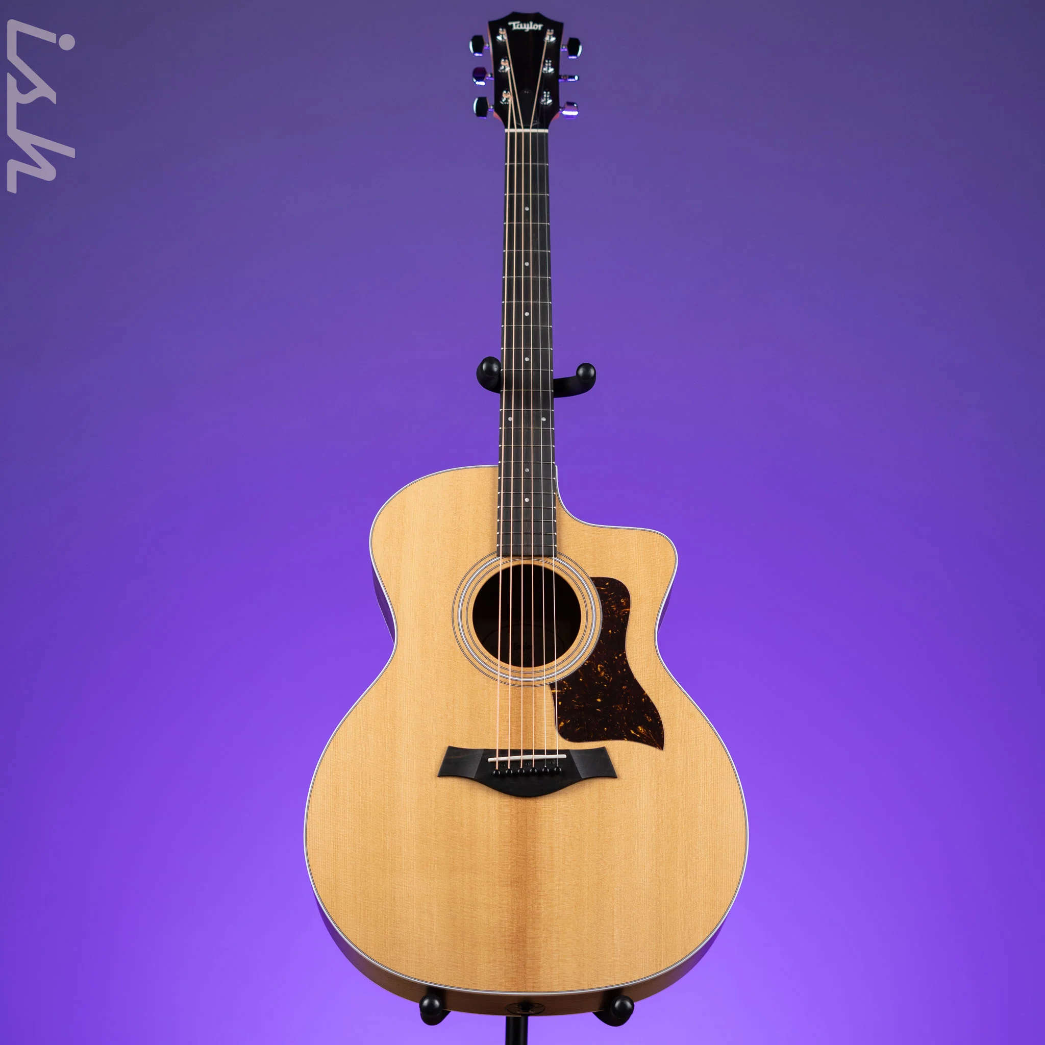 Taylor 214ce Grand Auditorium Acoustic-Electric Guitar Natural - Image 2