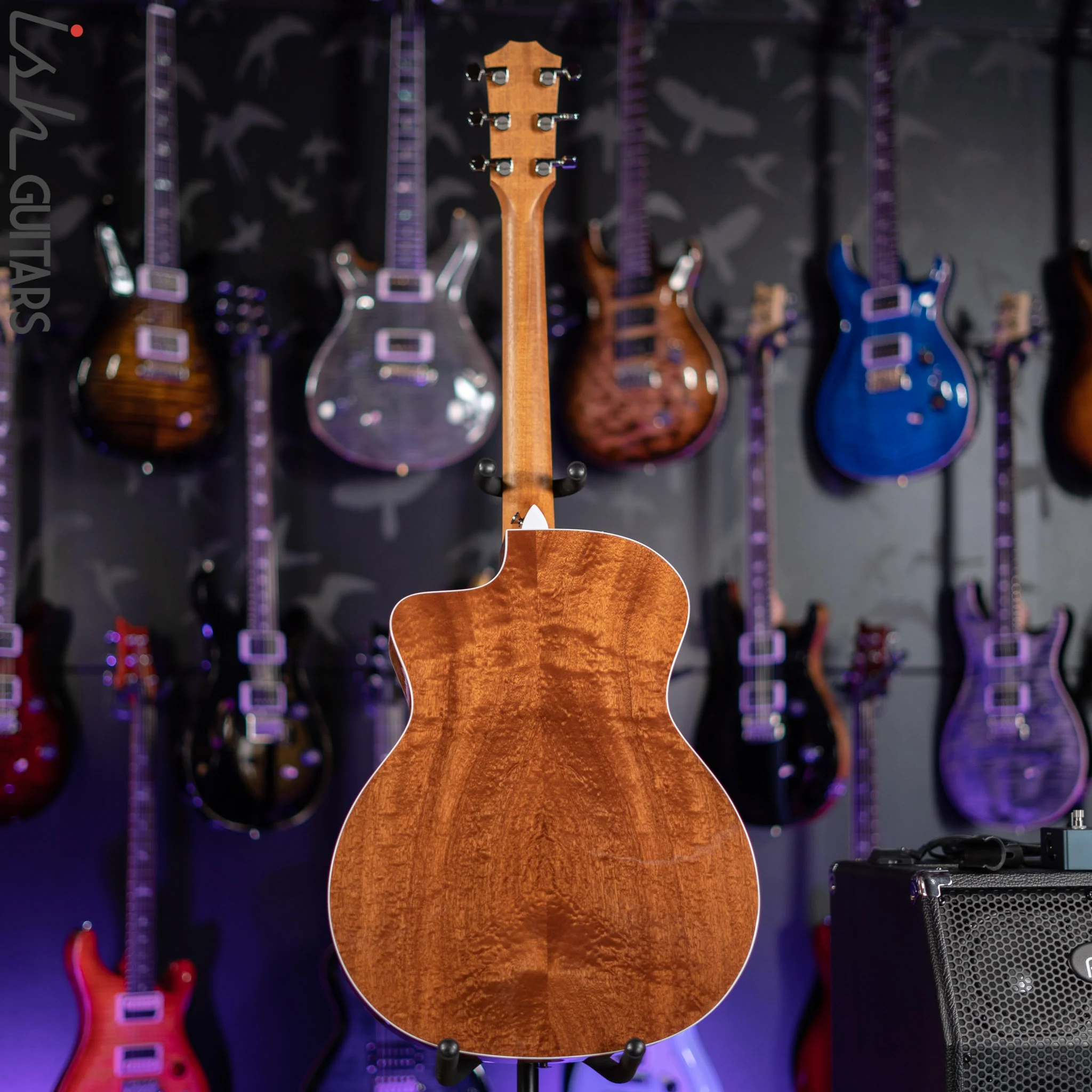 Taylor 214ce-QS Deluxe Limited Acoustic-Electric Guitar Natural - Image 9