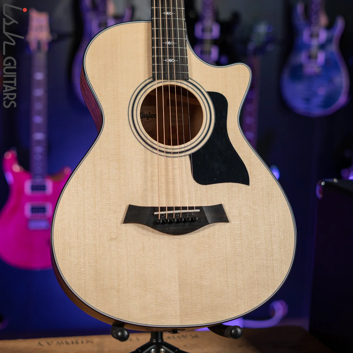 Taylor 312ce 12-Fret Acoustic Guitar Natural - Image 2
