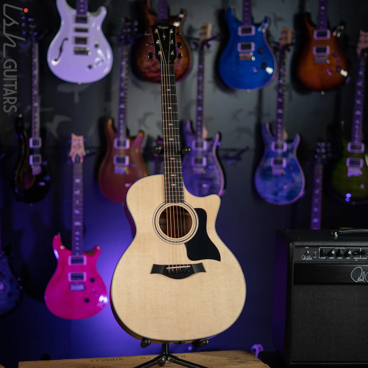 Taylor 314CE Grand Auditorium Acoustic-Electric Guitar Natural - Image 2