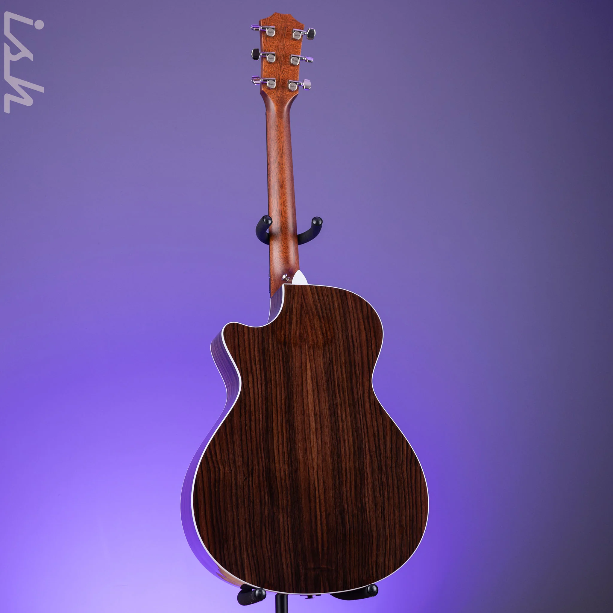 Taylor 412ce-R V-Class Acoustic-Electric Guitar Tobacco Sunburst - Image 6
