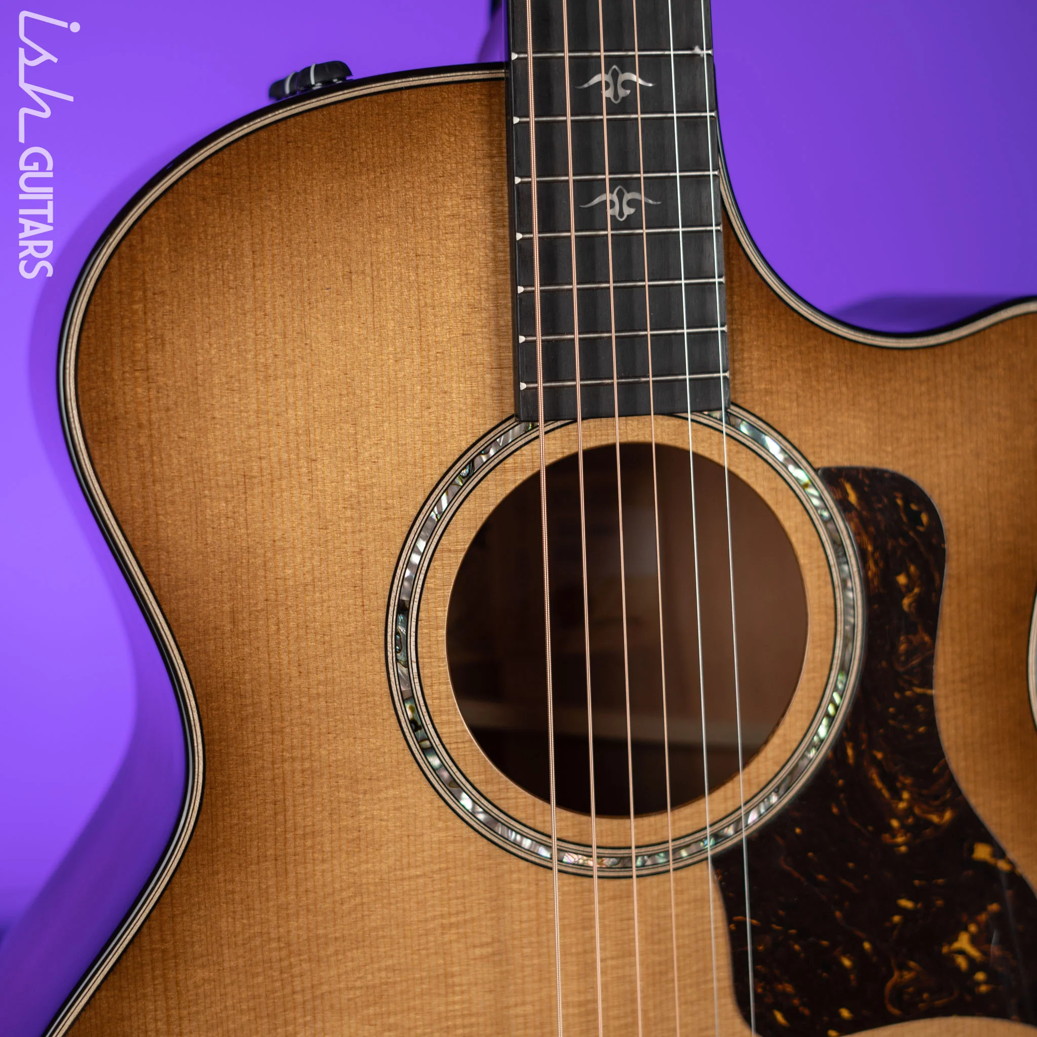 2022 Taylor 514ce Natural Urban Ironbark Grand Auditorium Acoustic-Electric Guitar - Image 4