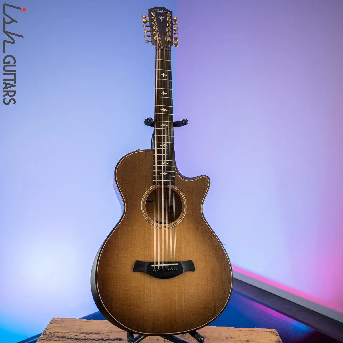 Taylor Builder's Edition 652ce 12-String Wild Honey Burst - Image 2