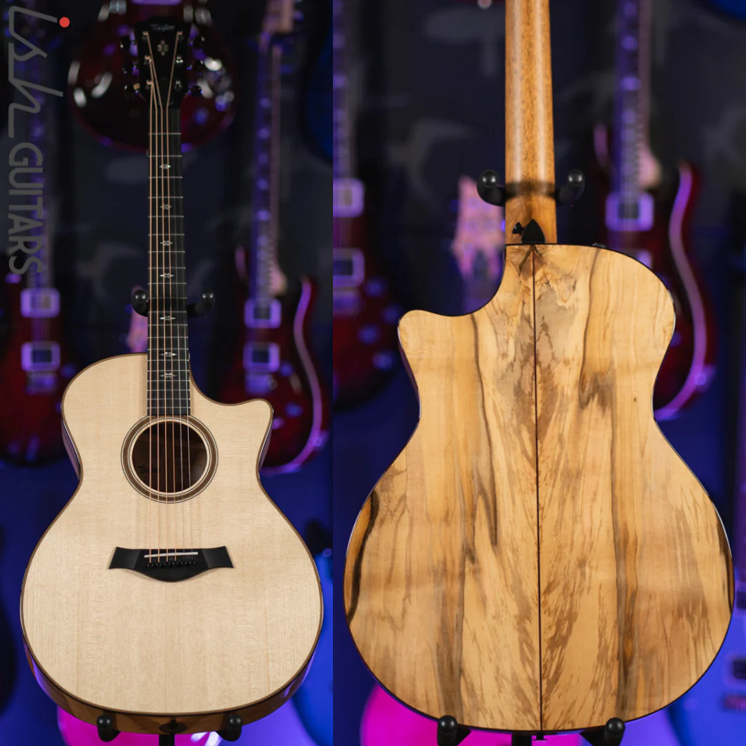 Taylor 714ce LTD V-Class Blackheart Sassafras Lutz Spruce Natural