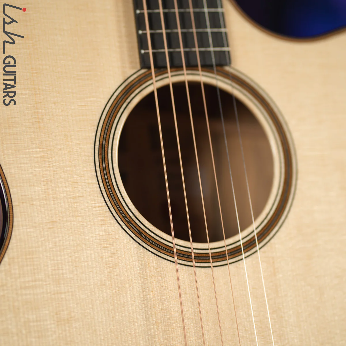 Taylor 714ce LTD V-Class Blackheart Sassafras Lutz Spruce Natural - Image 7