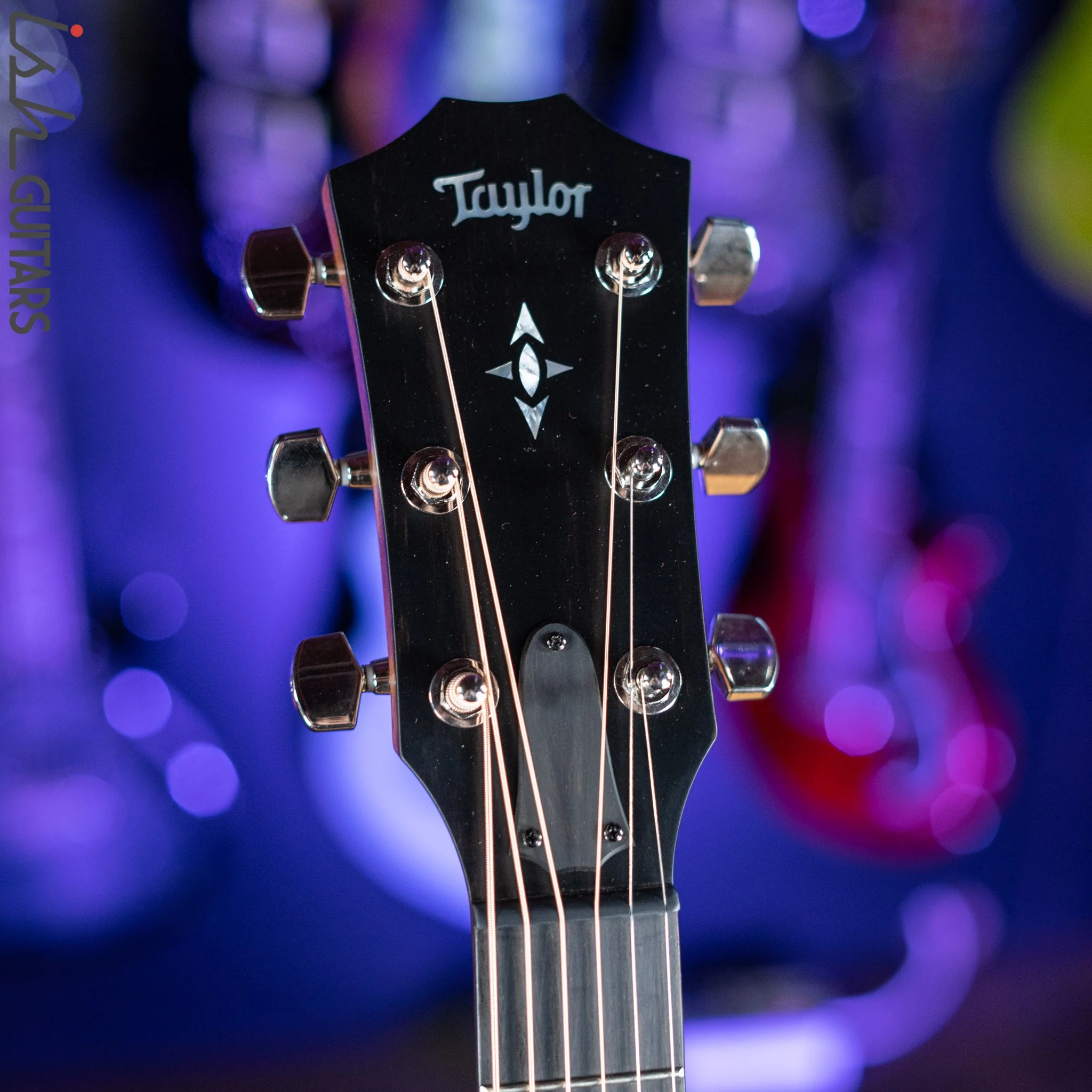 Taylor 717e Builder’s Edition Acoustic Guitar Wild Honey Burst - Image 6