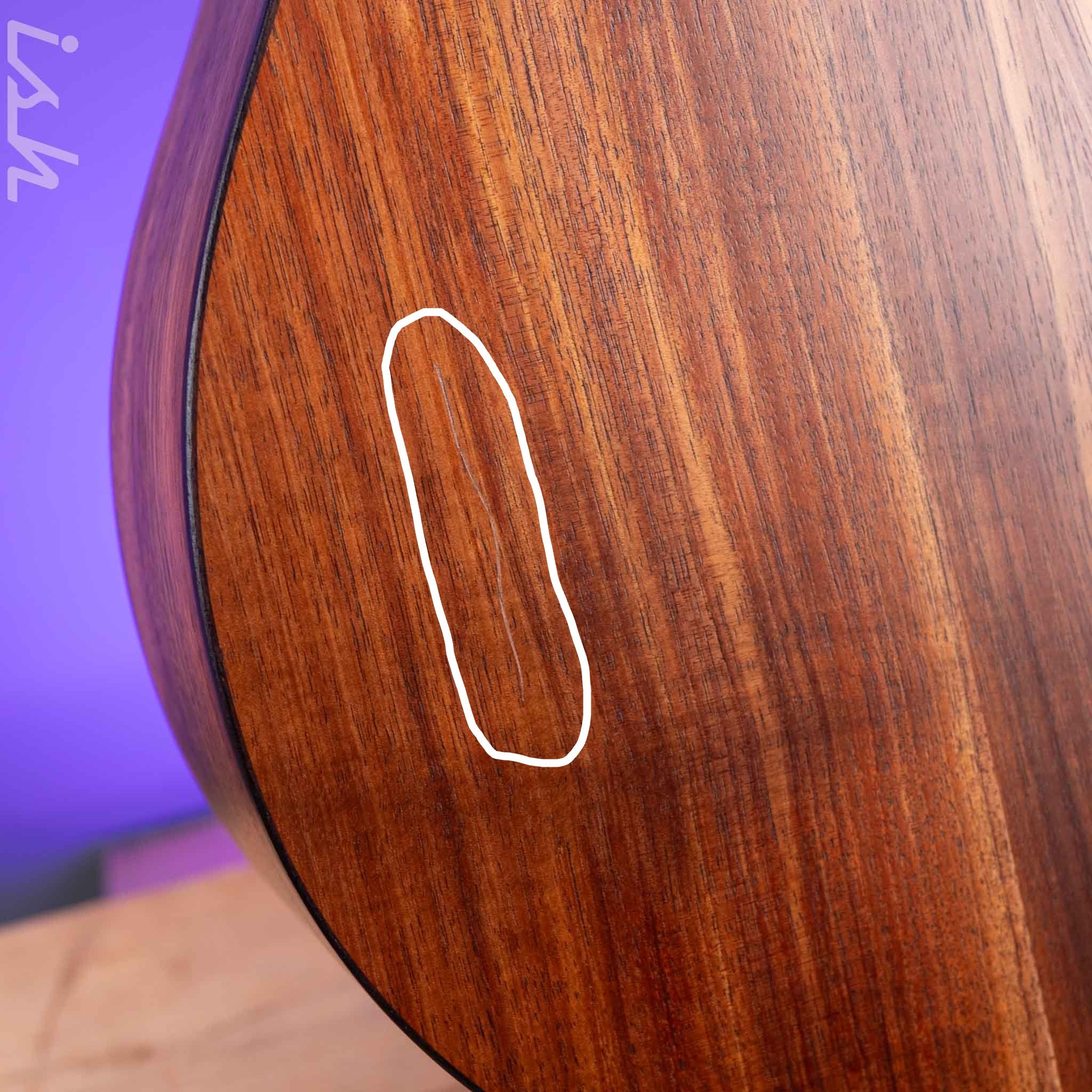Taylor 724ce Acoustic-Electric Guitar Natural Hawaiian Koa Demo - Image 10