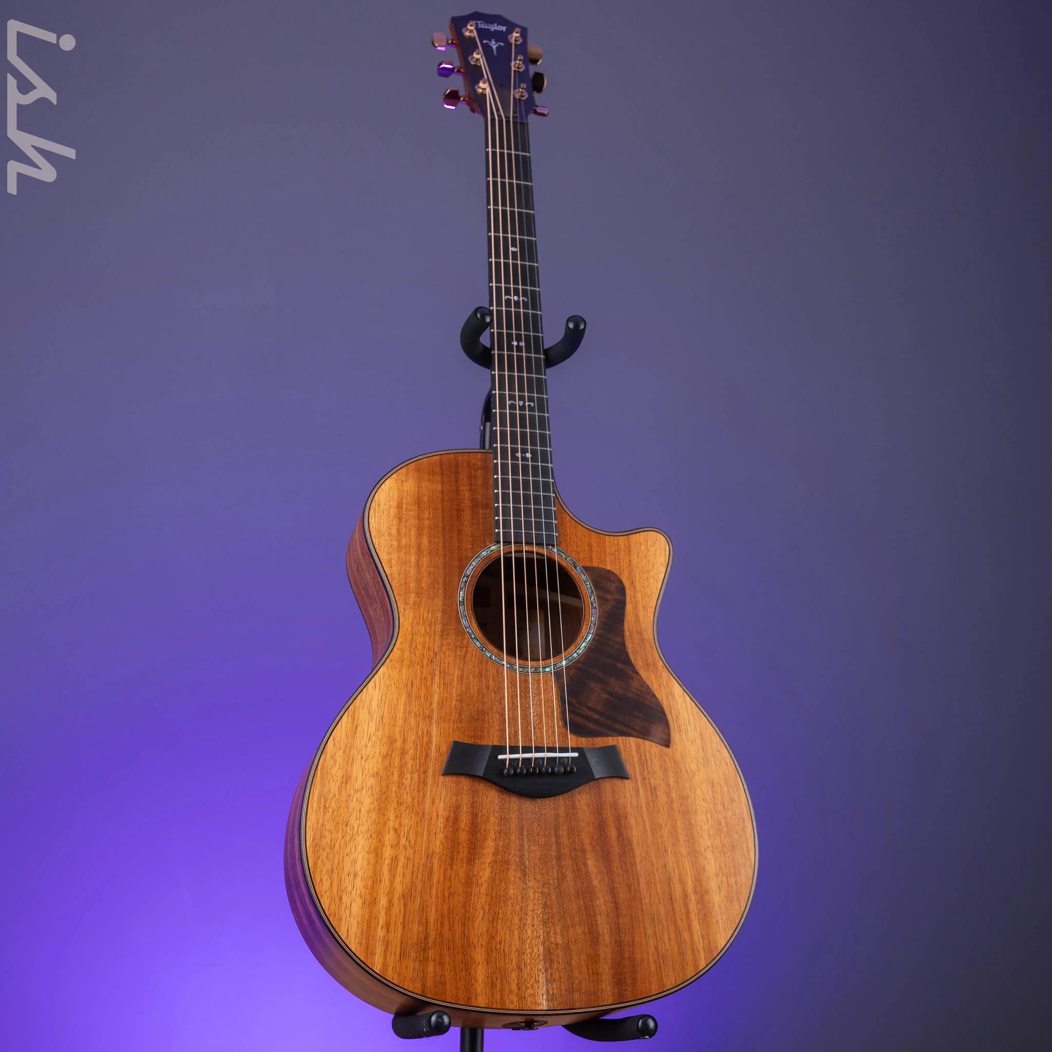 Taylor 724ce Acoustic-Electric Guitar Natural Hawaiian Koa Demo - Image 2