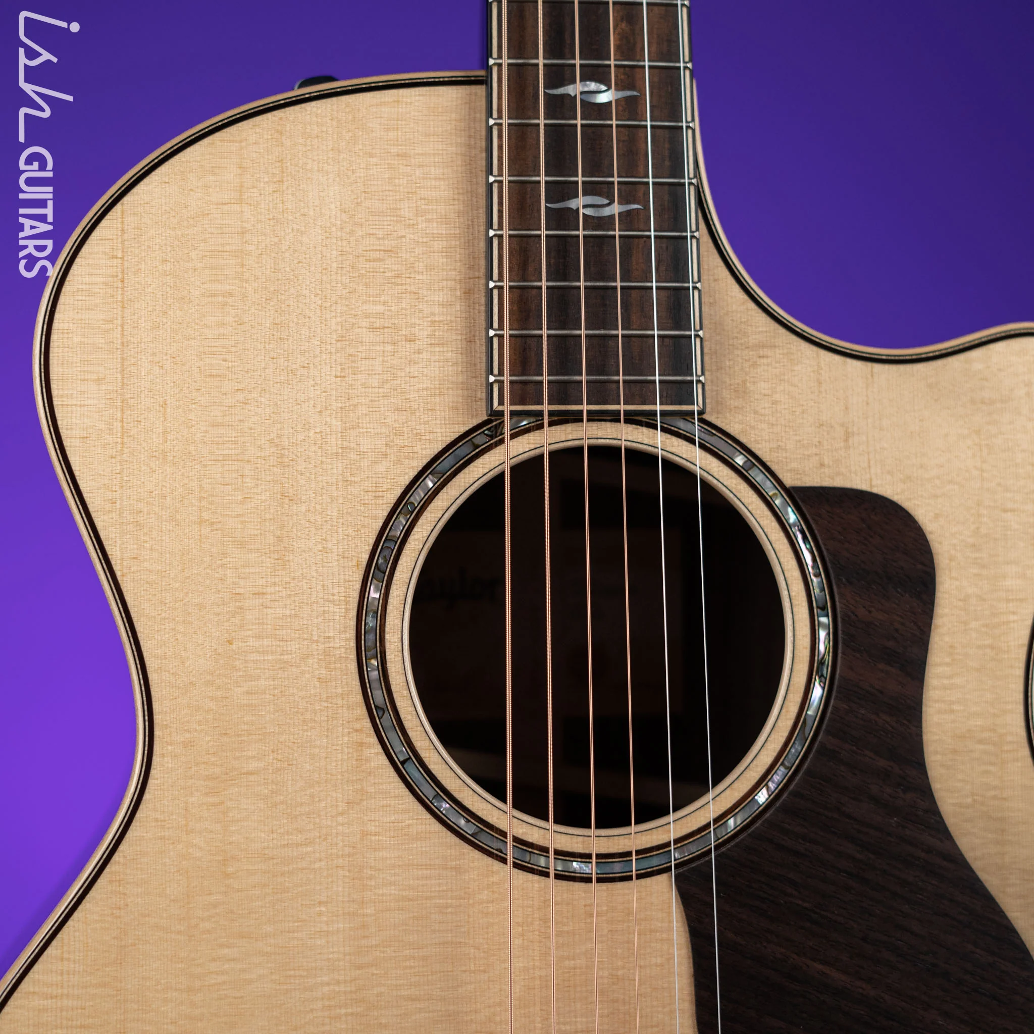 Taylor 814ce Acoustic-Electric Guitar Natural - Image 4