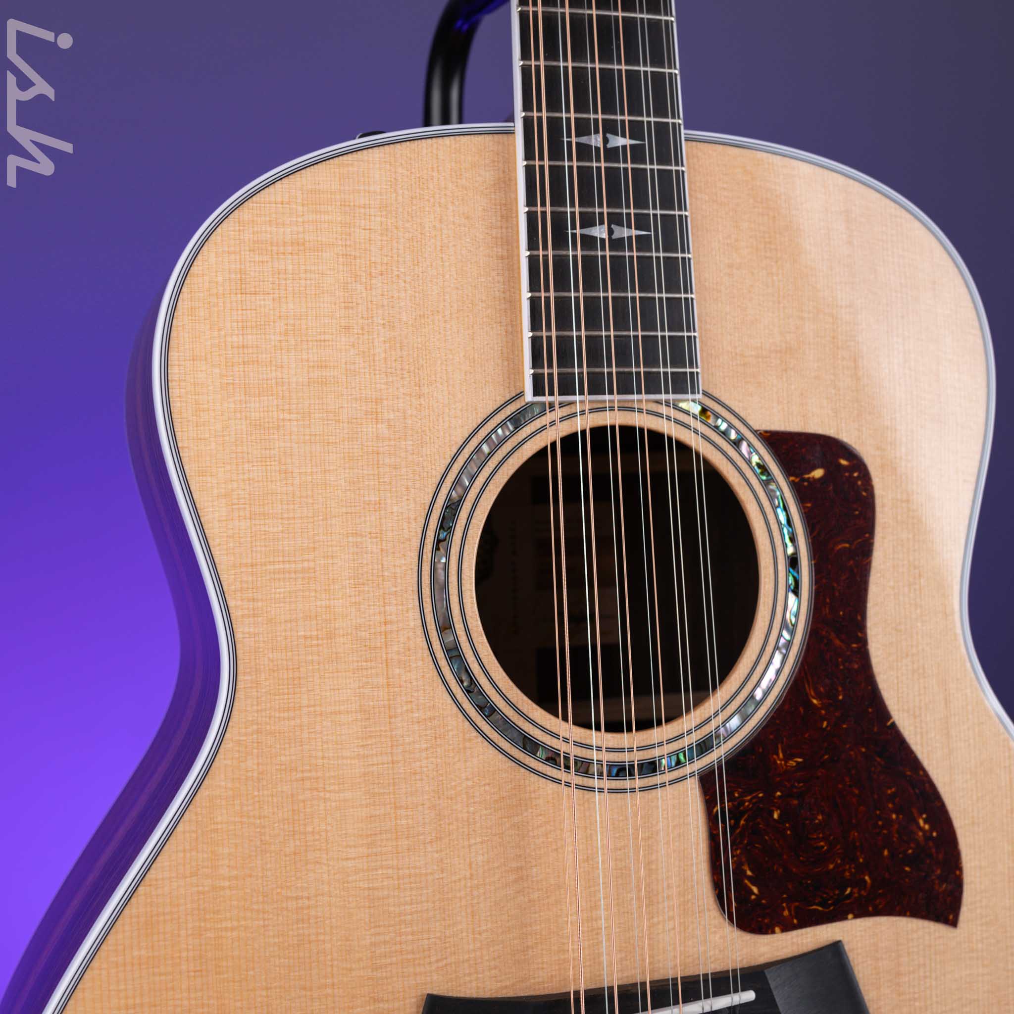 Taylor 858e 50th Anniversary LTD 12-String Acoustic-Electric Guitar Natural - Image 3