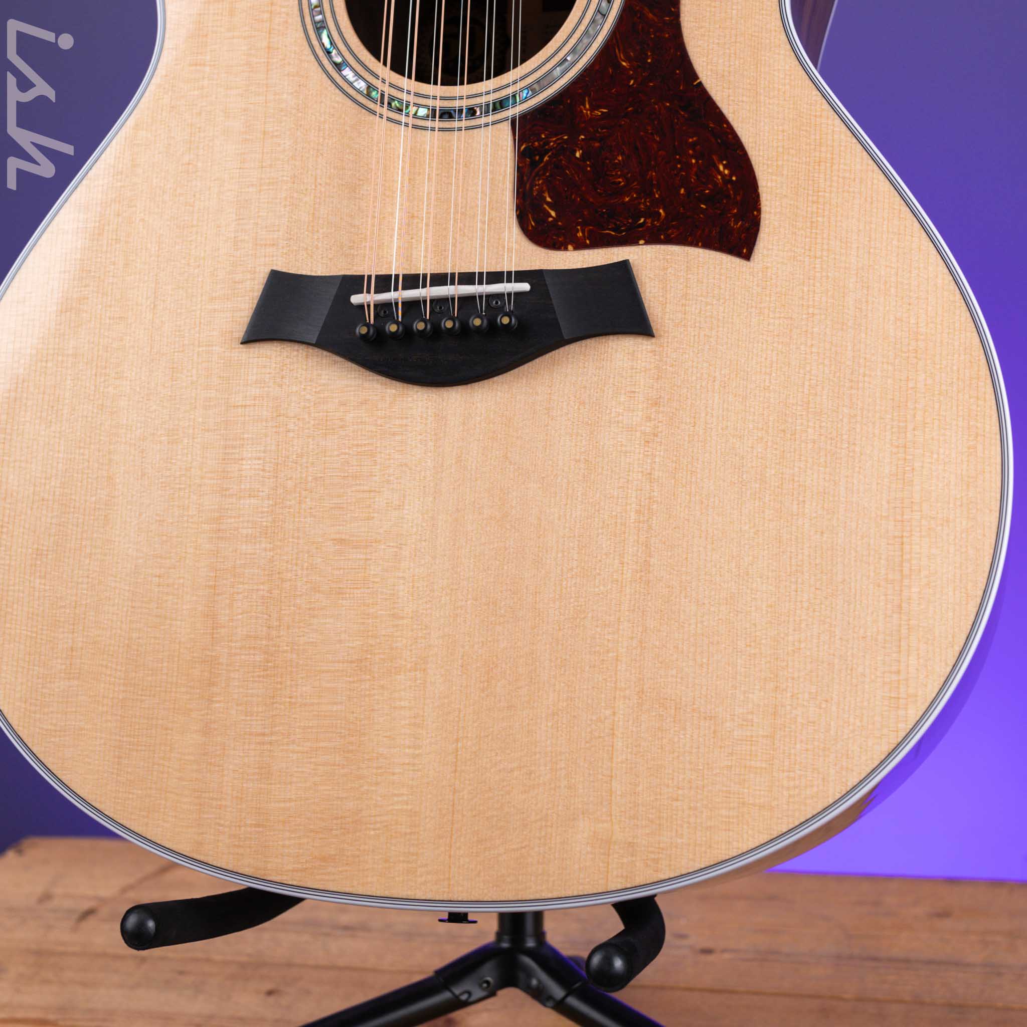 Taylor 858e 50th Anniversary LTD 12-String Acoustic-Electric Guitar Natural - Image 4