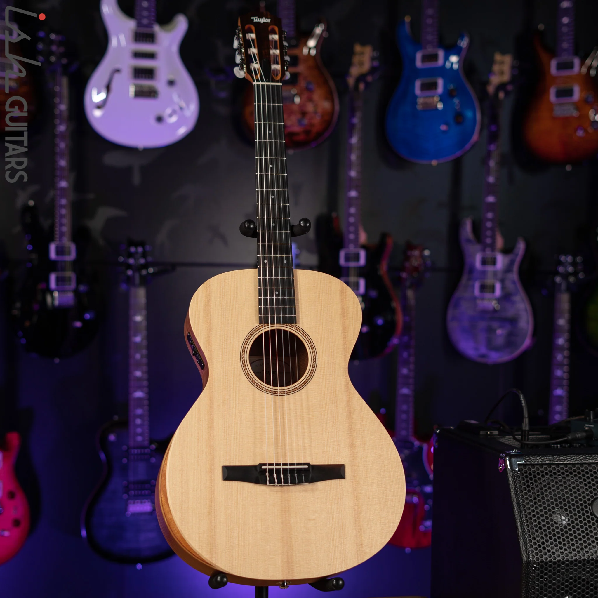 Taylor Academy 12e-N Nylon String Acoustic-Electric Guitar Natural - Image 2