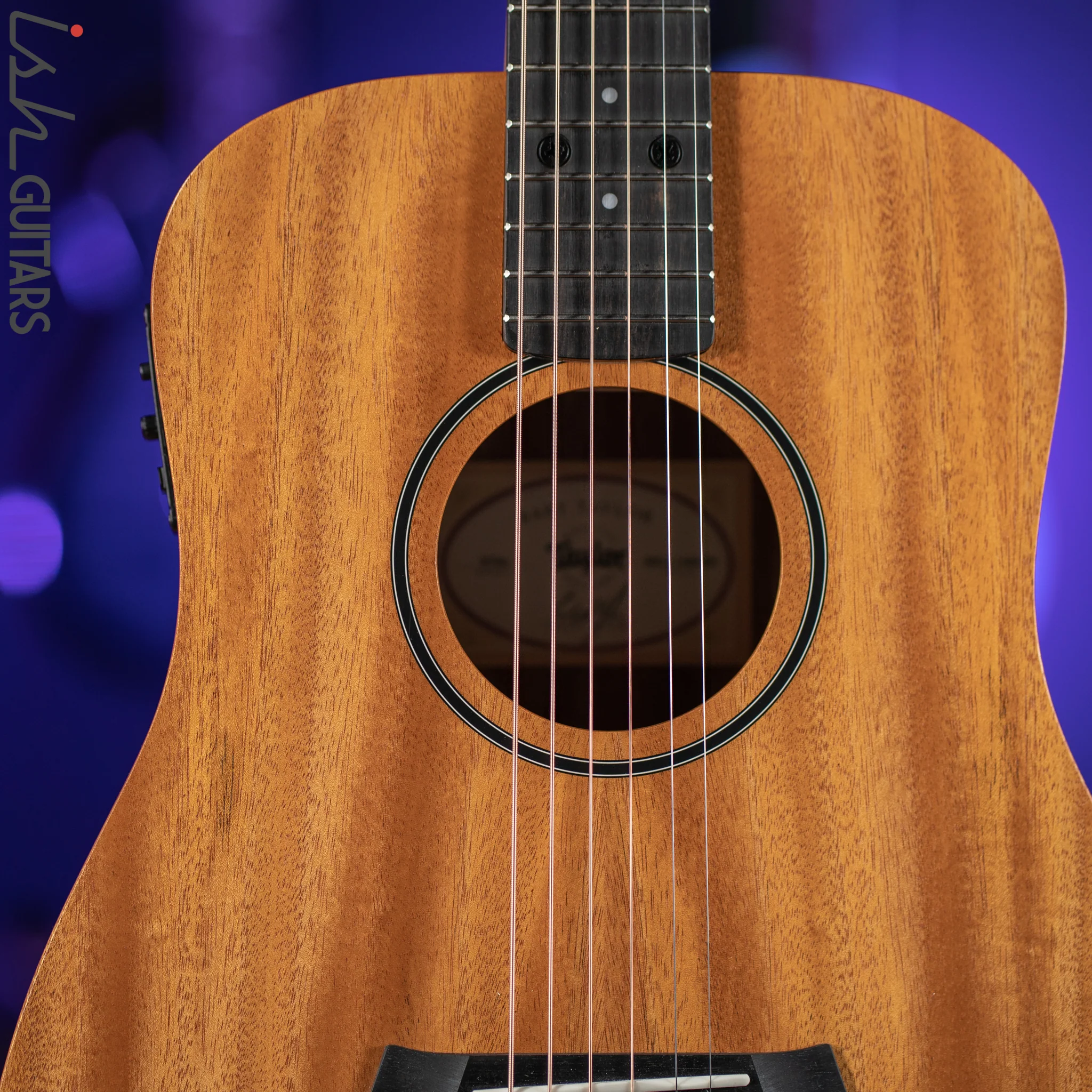 Taylor Baby Mahogany BT2e Acoustic-Electric Guitar Natural - Image 3