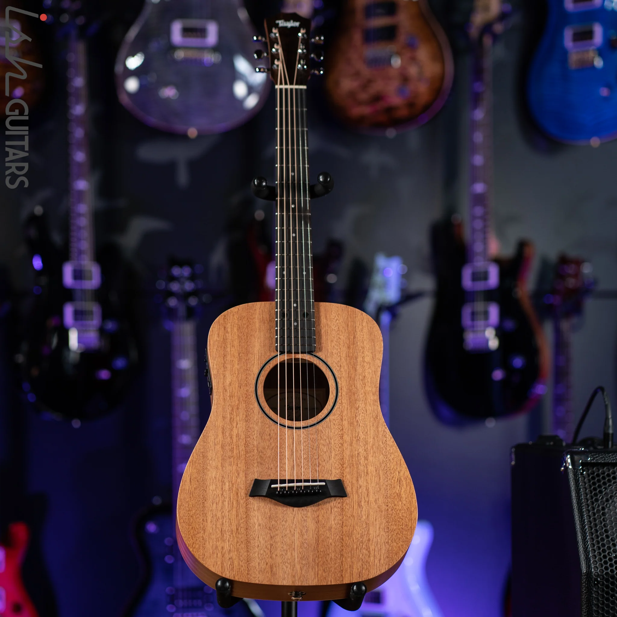 Taylor Baby Mahogany BT2e Acoustic-Electric Guitar Natural - Image 2