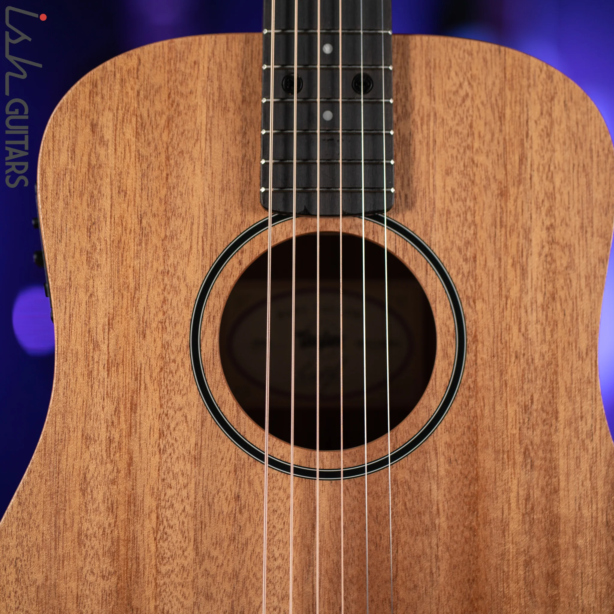 Taylor Baby Mahogany BT2e Acoustic-Electric Guitar Natural - Image 3