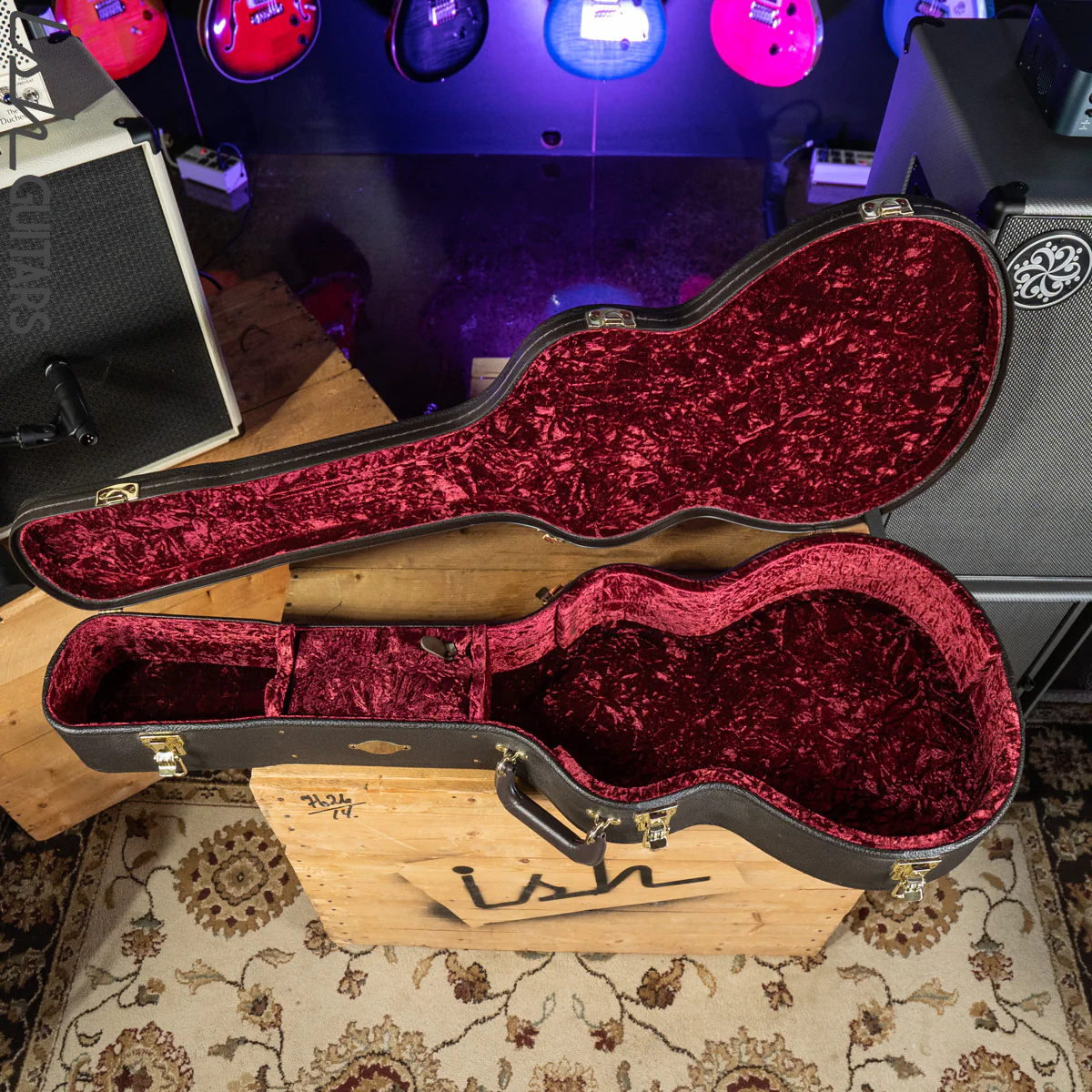 2019 Taylor BTO Custom Shop Grand Concert 12 Fret Florentine Torrefied Spruce Myrtlewood - Image 13
