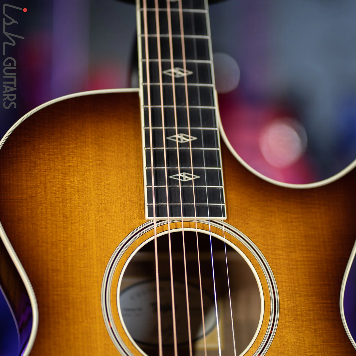 2019 Taylor BTO Custom Shop Grand Concert 12 Fret Florentine Torrefied Spruce Myrtlewood - Image 5