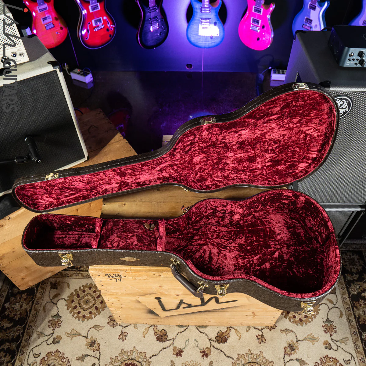 Taylor Builder’s Edition 517e Acoustic Guitar Wild Honey Burst - Image 11