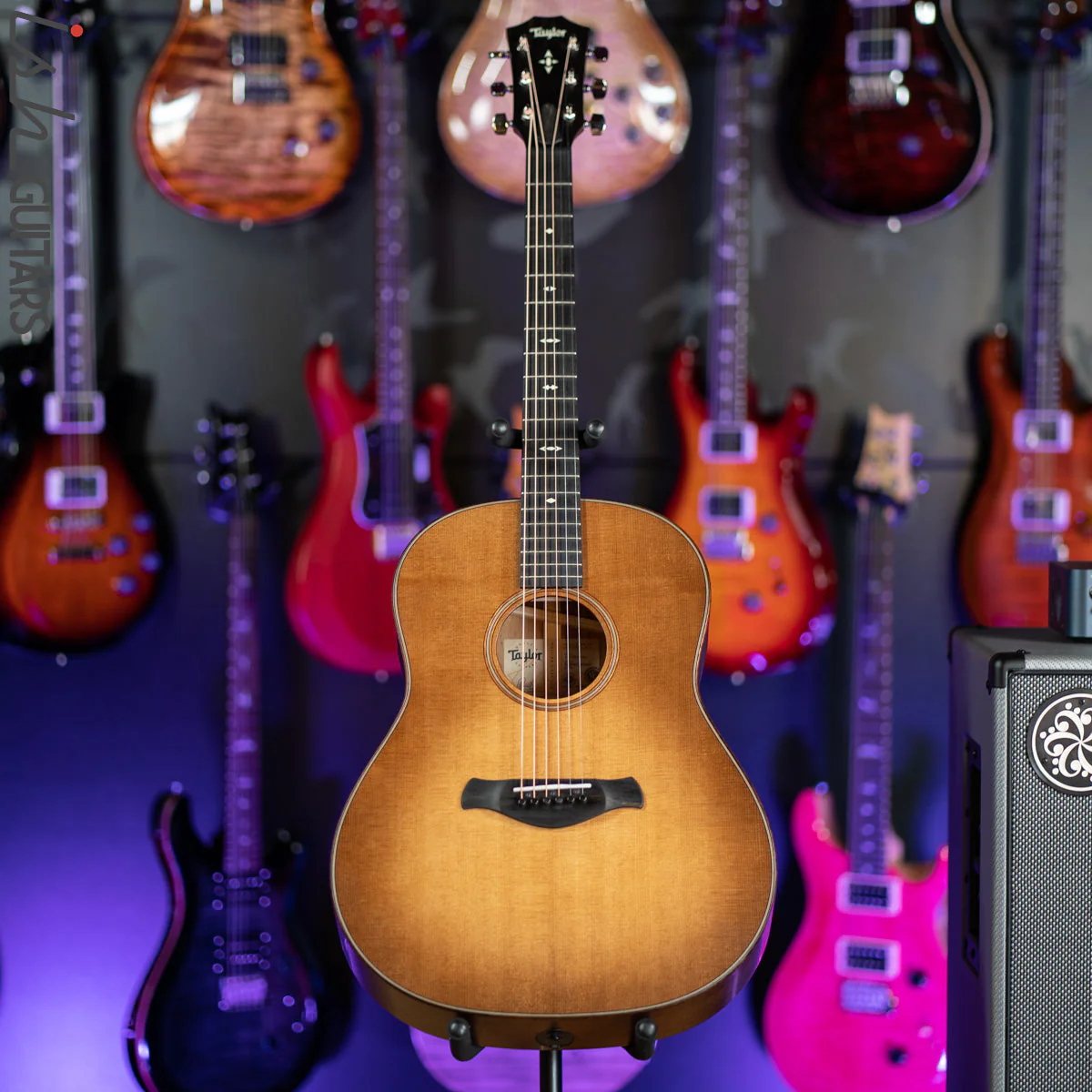 Taylor Builder’s Edition 517e Acoustic Guitar Wild Honey Burst - Image 2