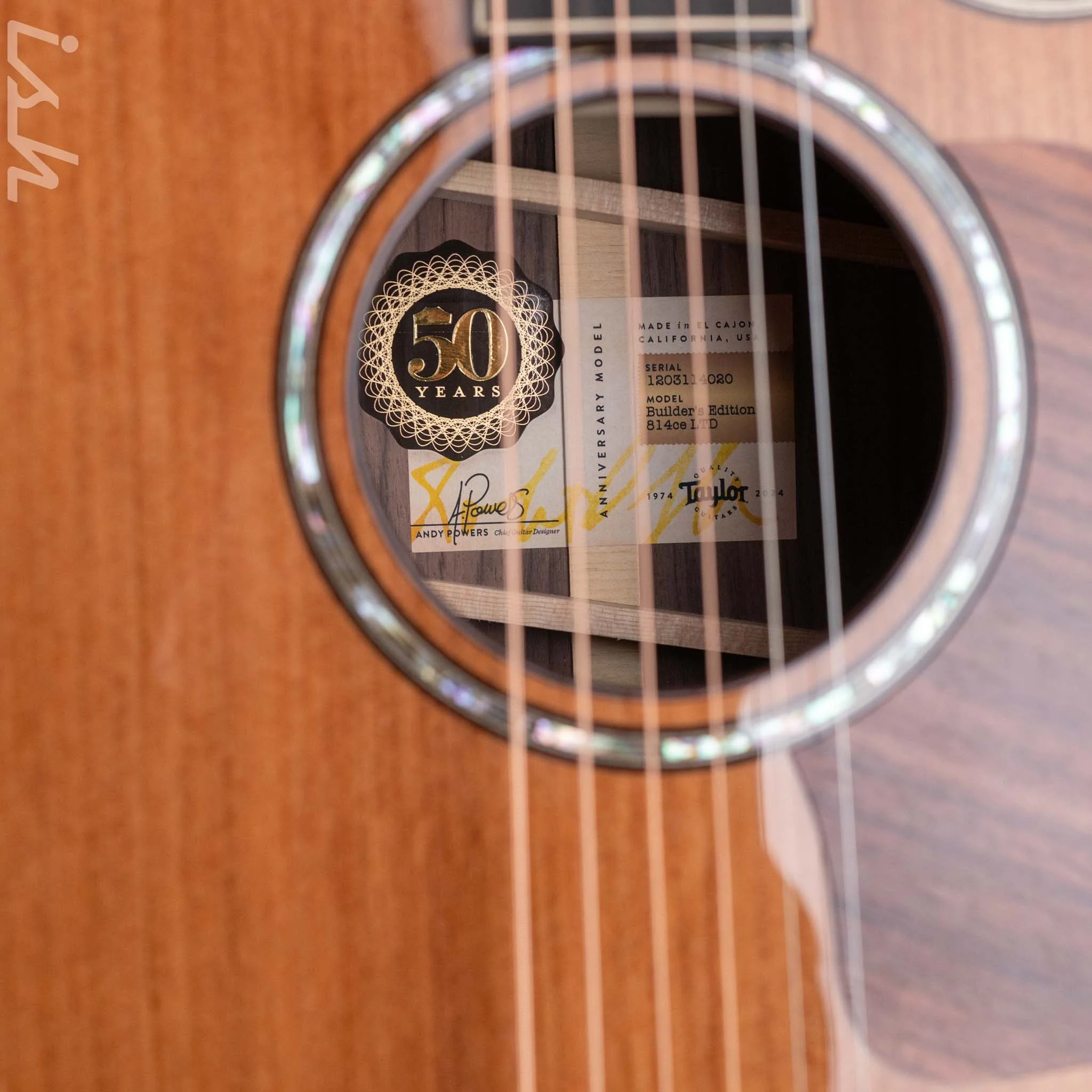 Taylor Builder's Edition 814ce LTD 50th Anniversary Natural - Image 11